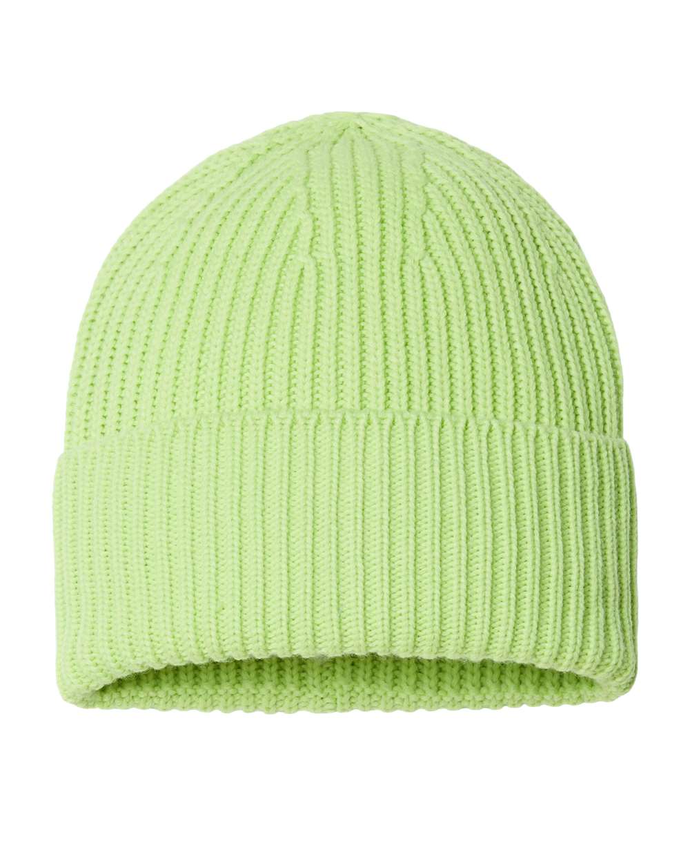 Sustainable Chunky Rib Cuffed Beanie - OAK 18
