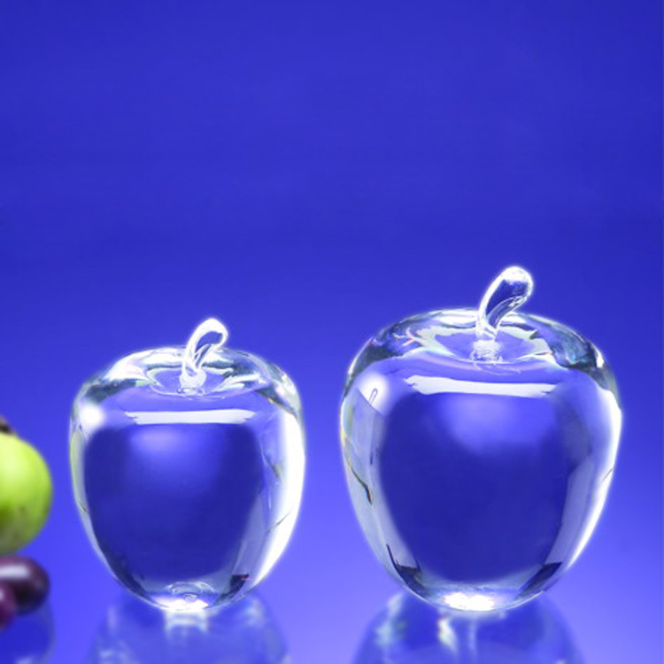 3-7/8" Smooth Apple Paperweight_D035BD 4