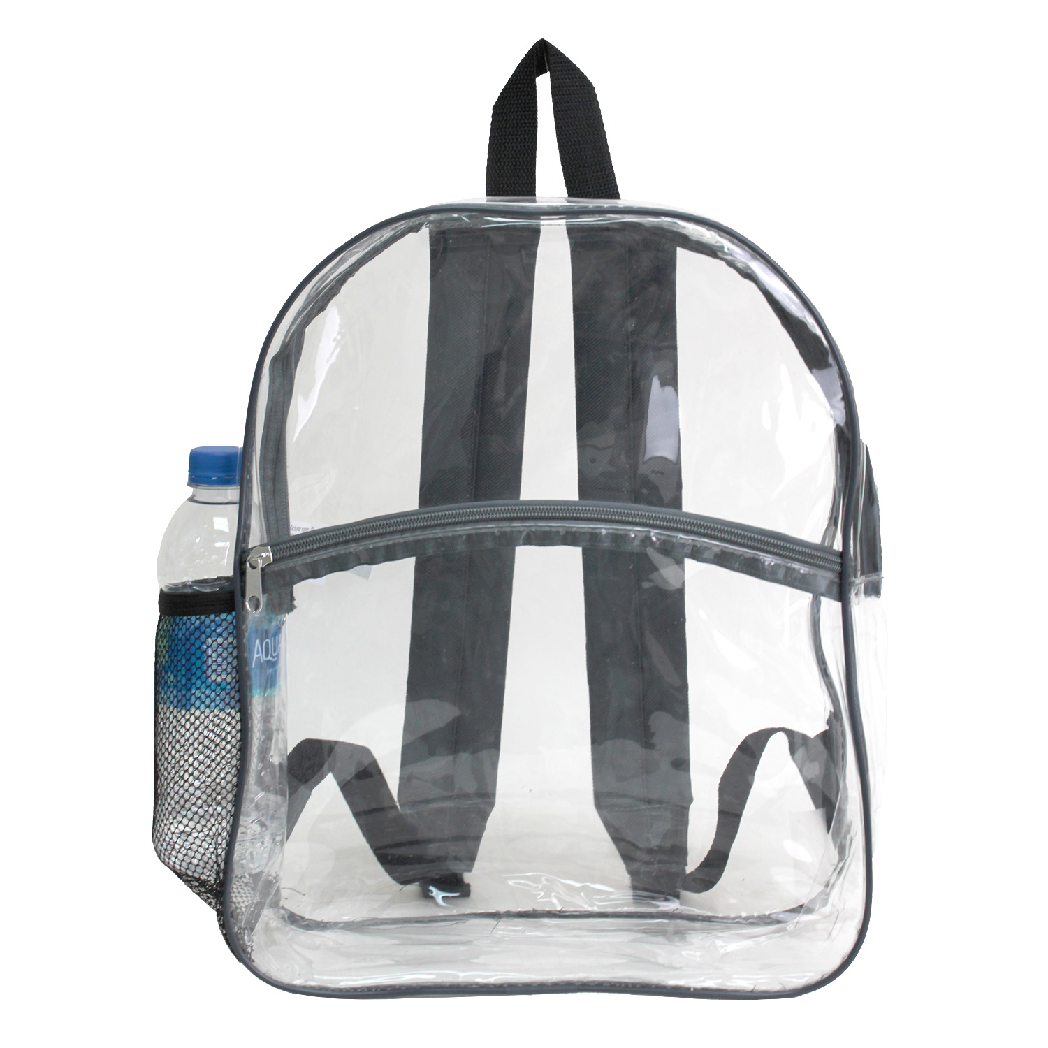 New & Improved Clear Zipper Backpack 2