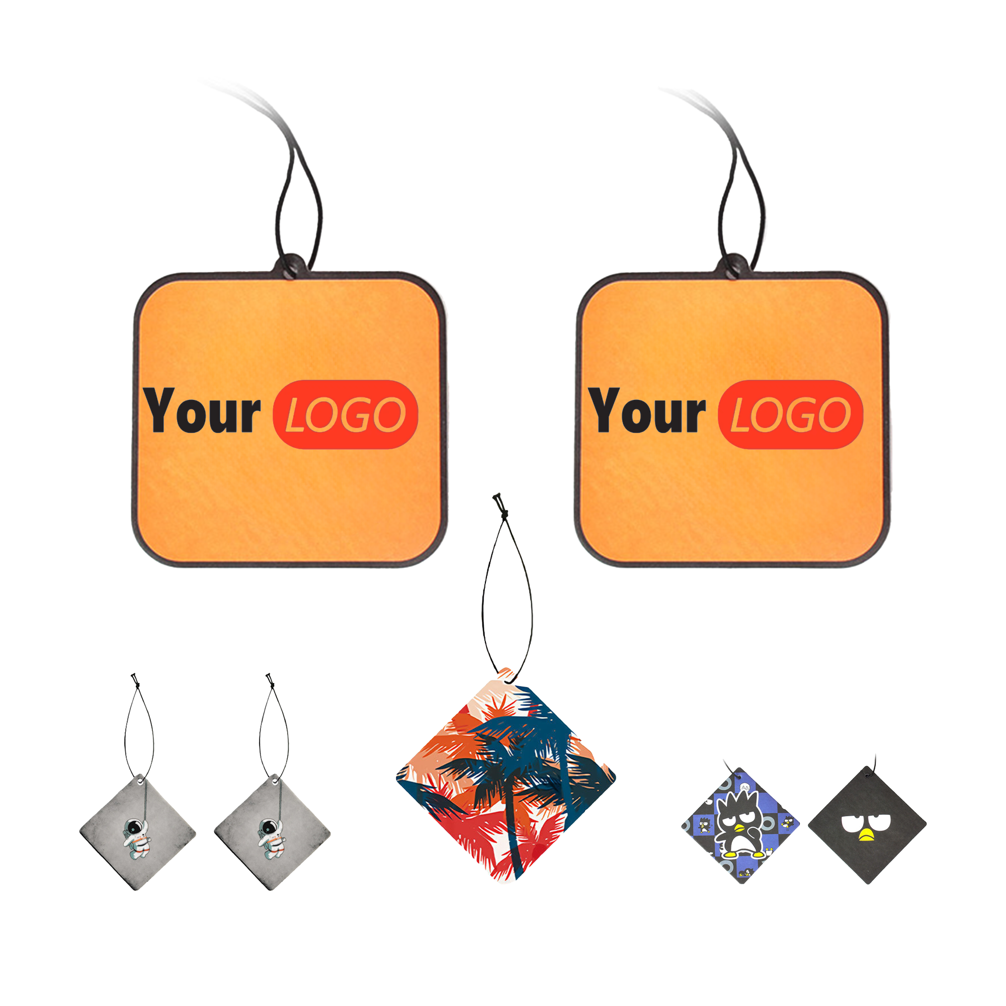 Personalized Vehicle Fragrance Cards 1