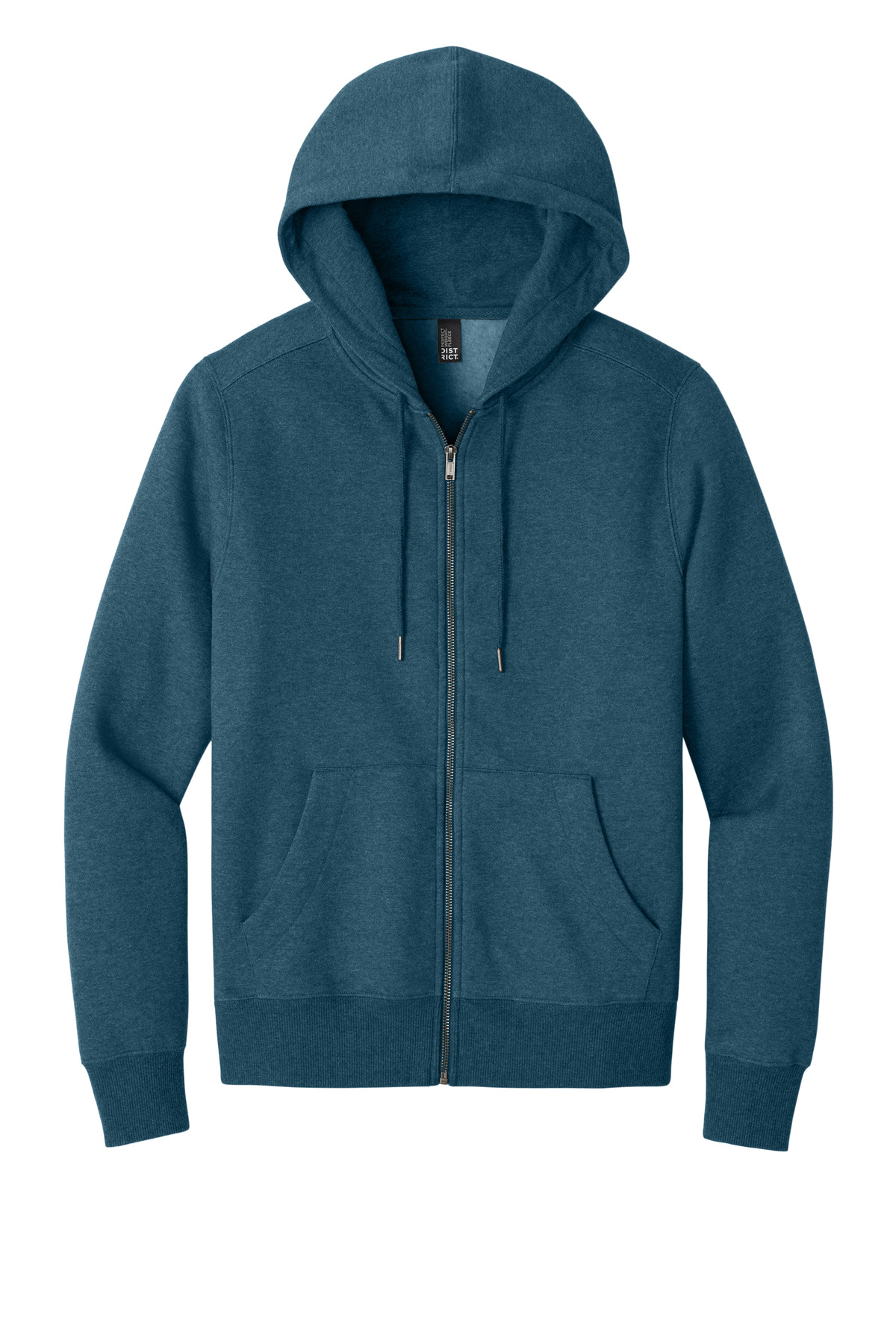 District Perfect Weight Fleece Full-Zip Hoodie DT1103 1