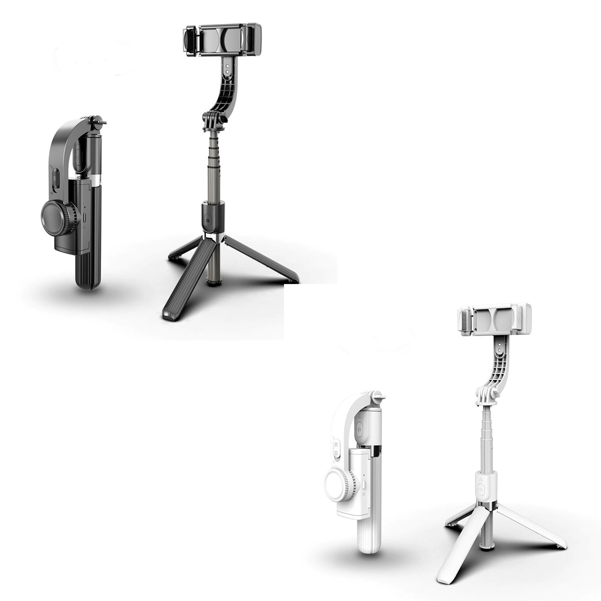 Mini Gimbal Stabilizer Bluetooth Selfie Stick 2