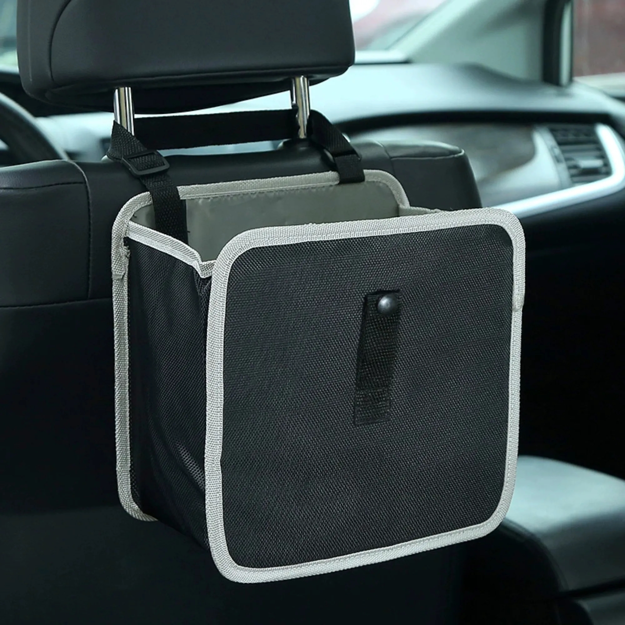 Square Waterproof Car Seat Back Hanging Bag 9