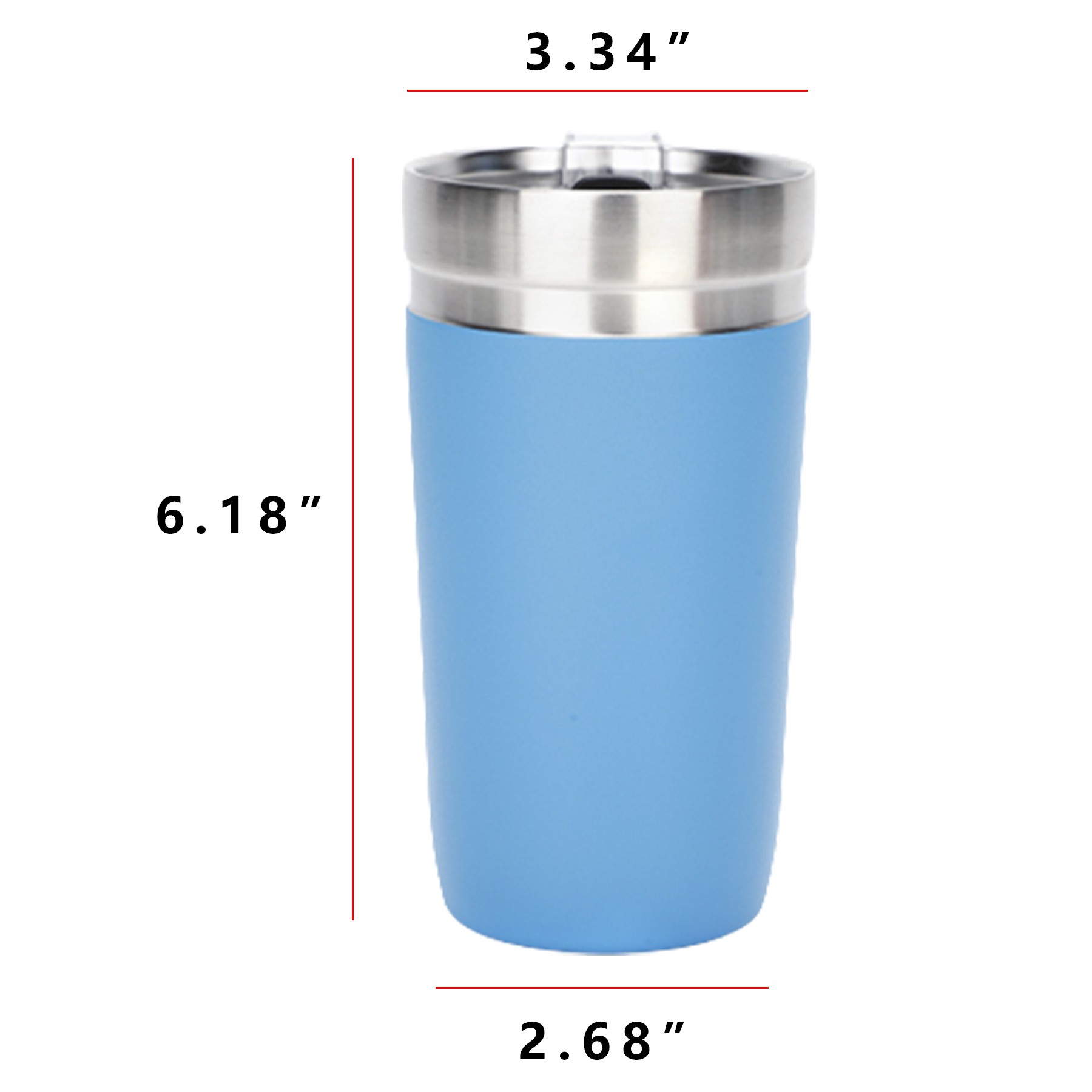 16 Oz Insulated Car Tumbler 3