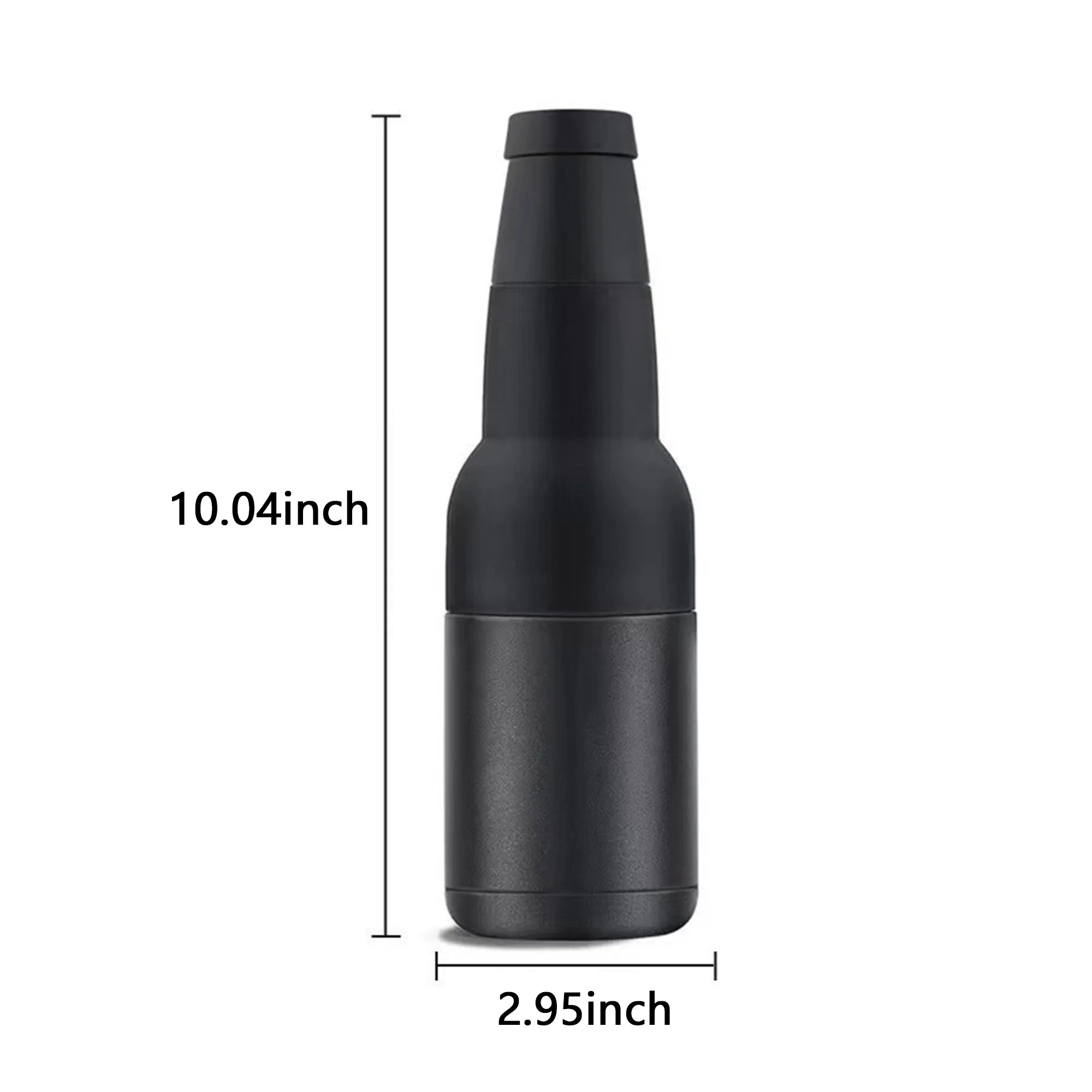 MOQ 50 12oz Stainless Steel 3-in-1 Beer Can Cooler 9