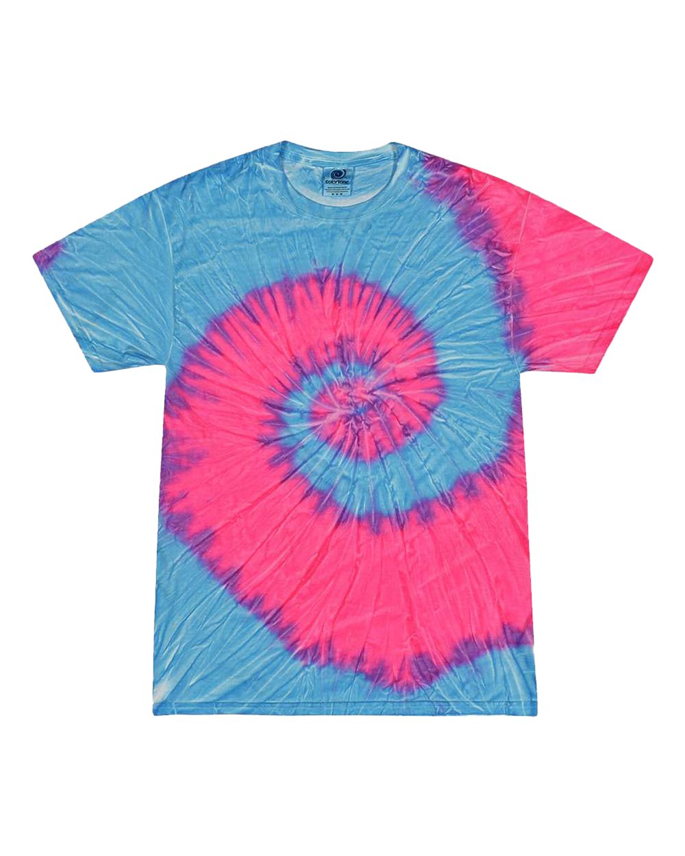 Youth Multi-Color Tie-Dyed T-Shirt - 1000Y 284