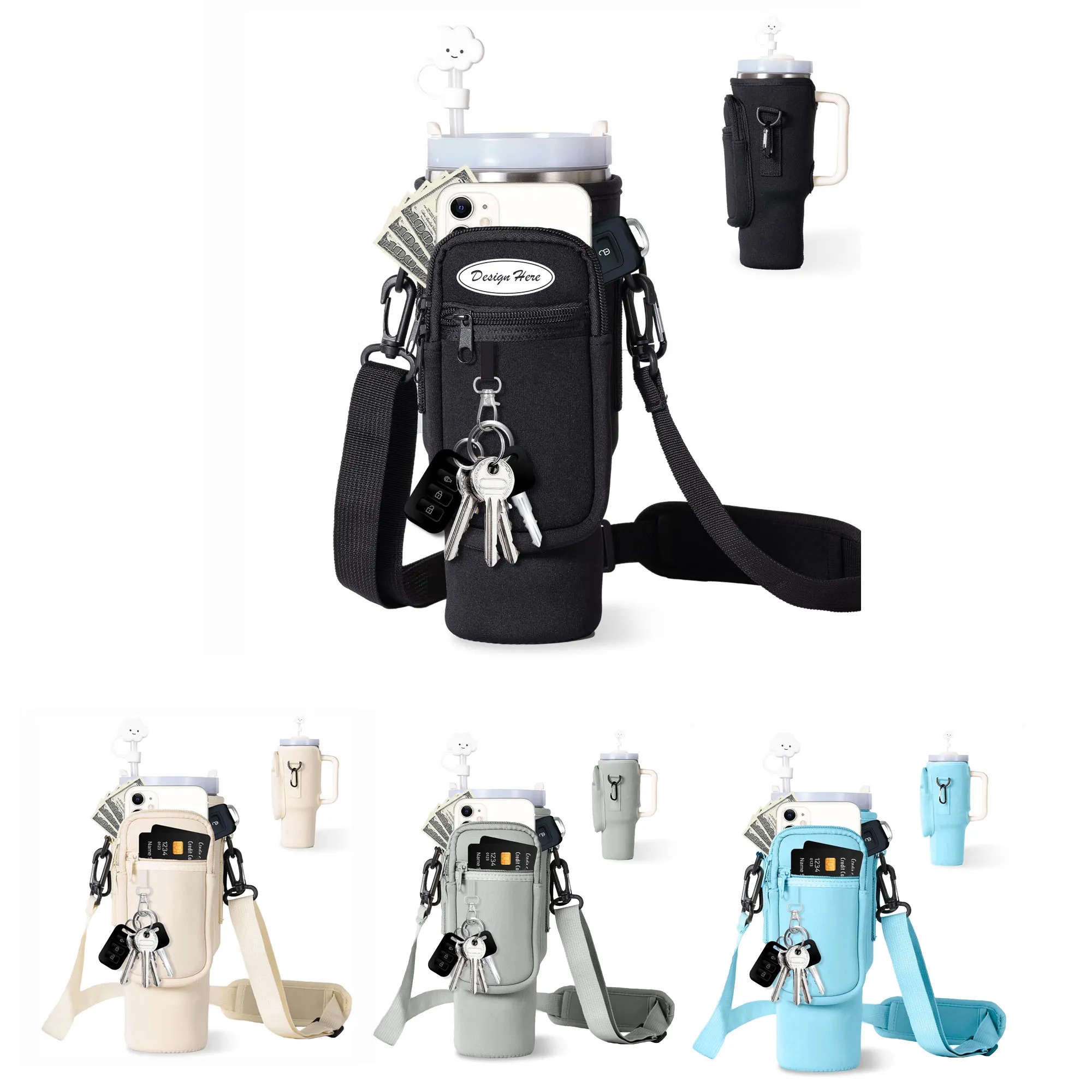 Water Bottle Carrier Bag for 40 oz Tumbler 2