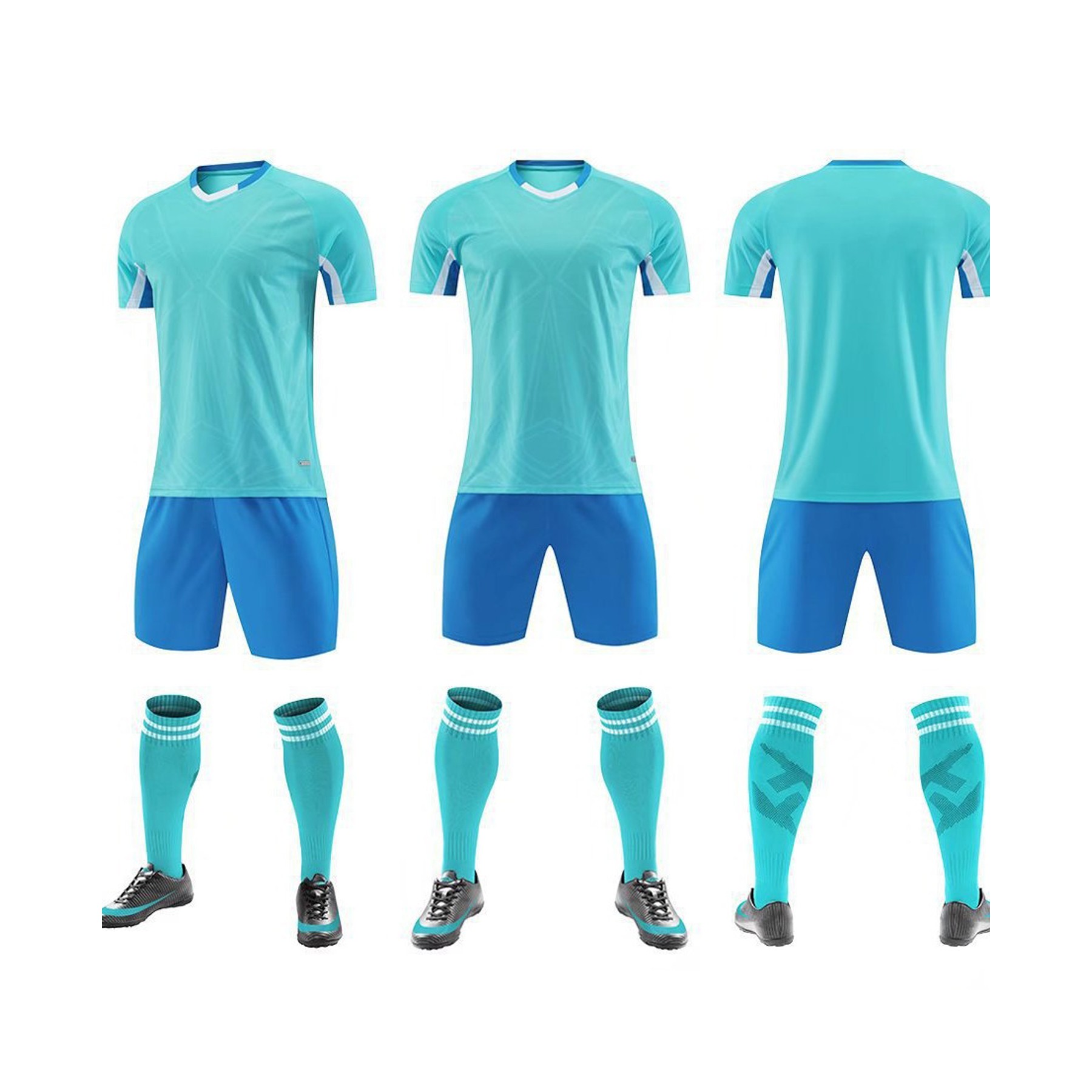 Soccer Goalkeeper Jersey Short Sleeve Uniform Kit 5