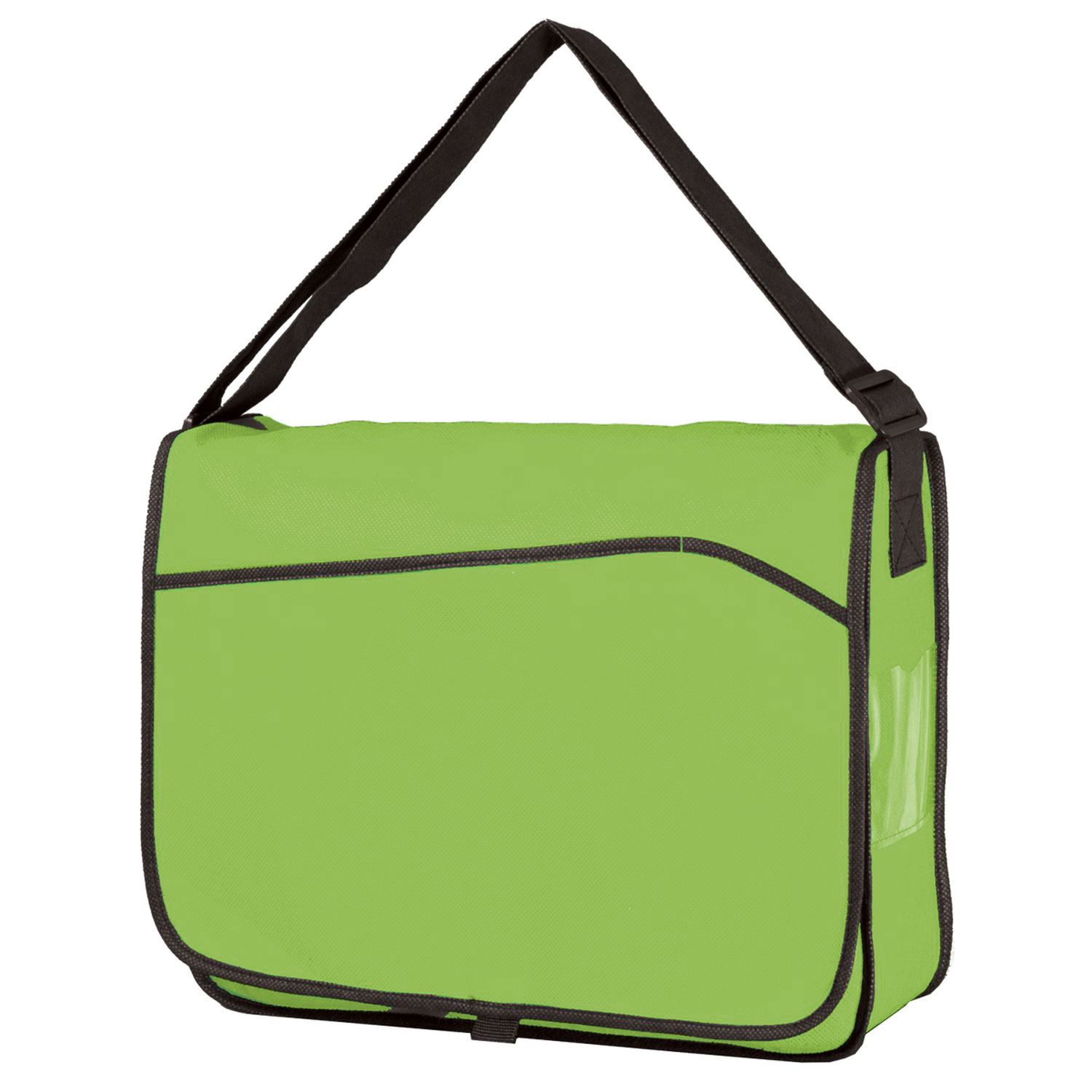 Non Woven Messenger Bag W/Pocket 2