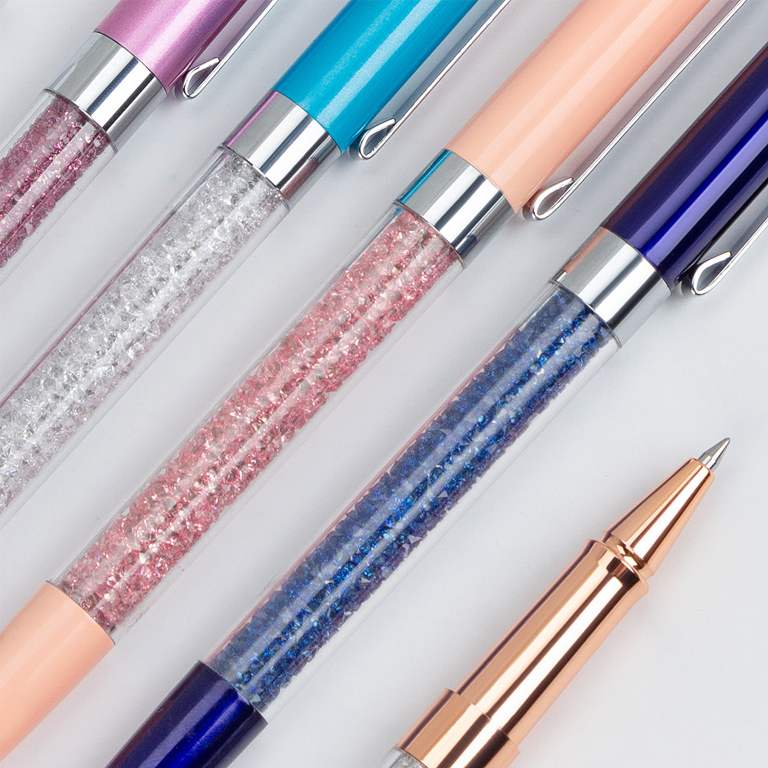 Metal Ballpoint Pen with Clip 3