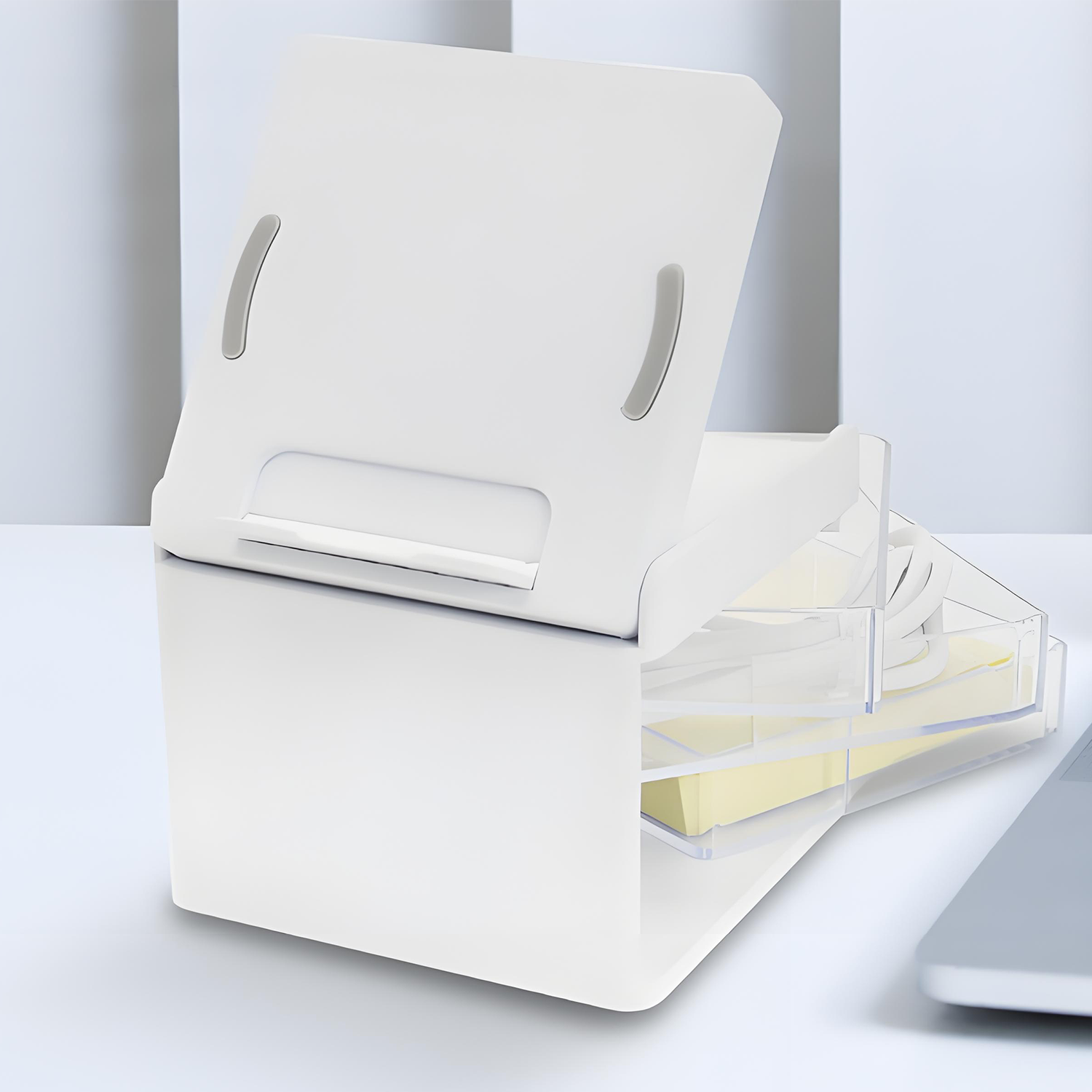 Desk Mobile Phone Stand and Small Item Storage Box 7