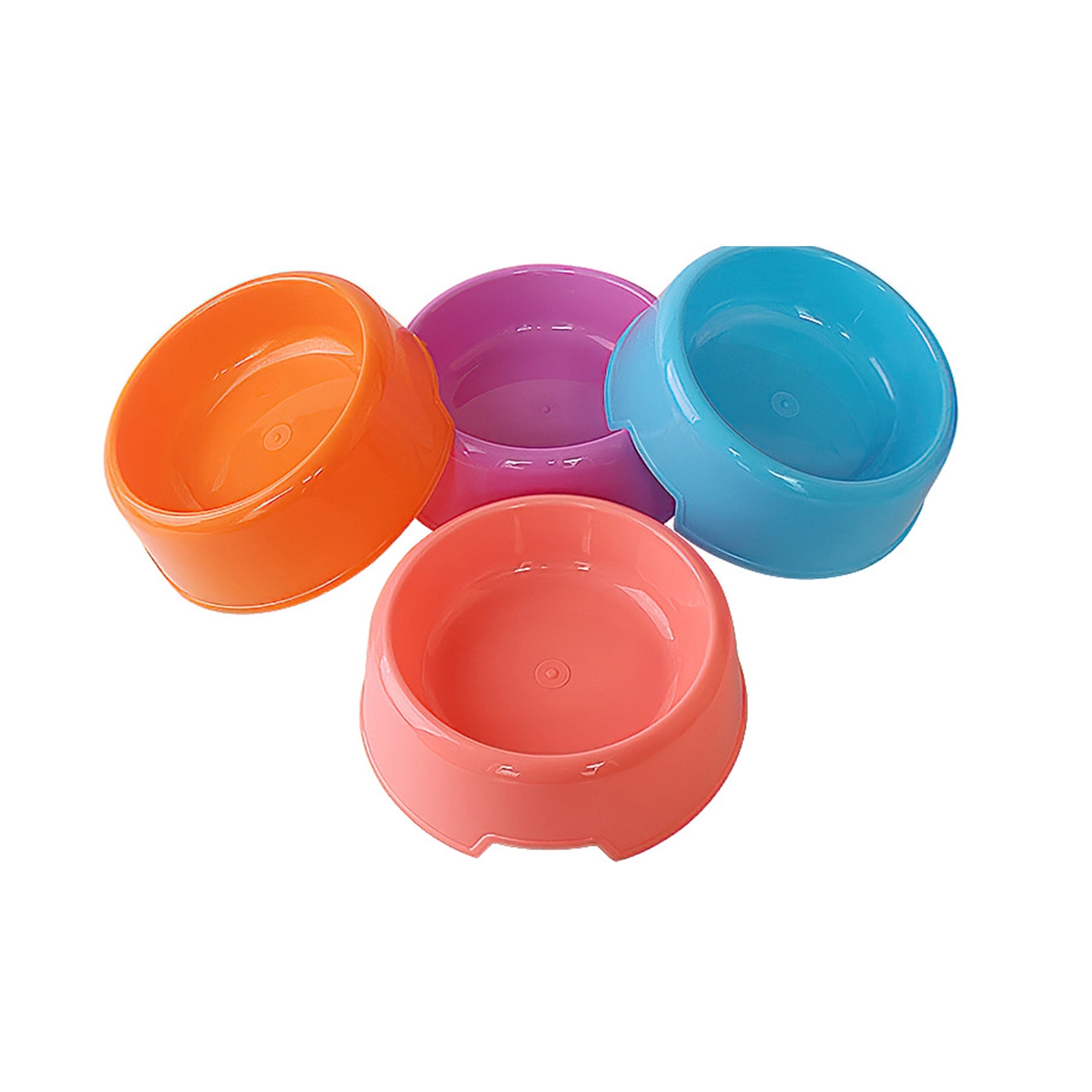 Plastic Candy Color Pet Bowl 2