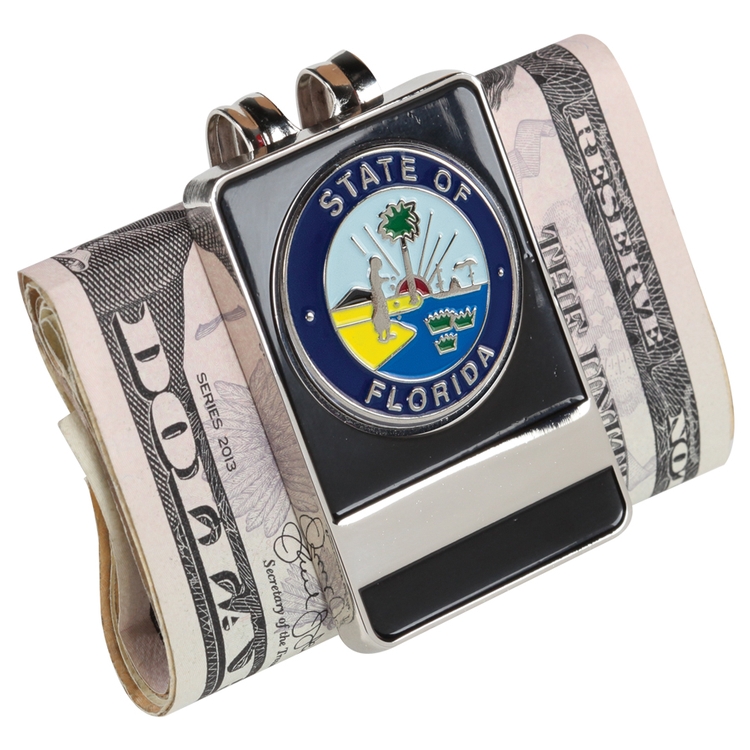 Money Clip with Soft Enamel Ball Marker 1