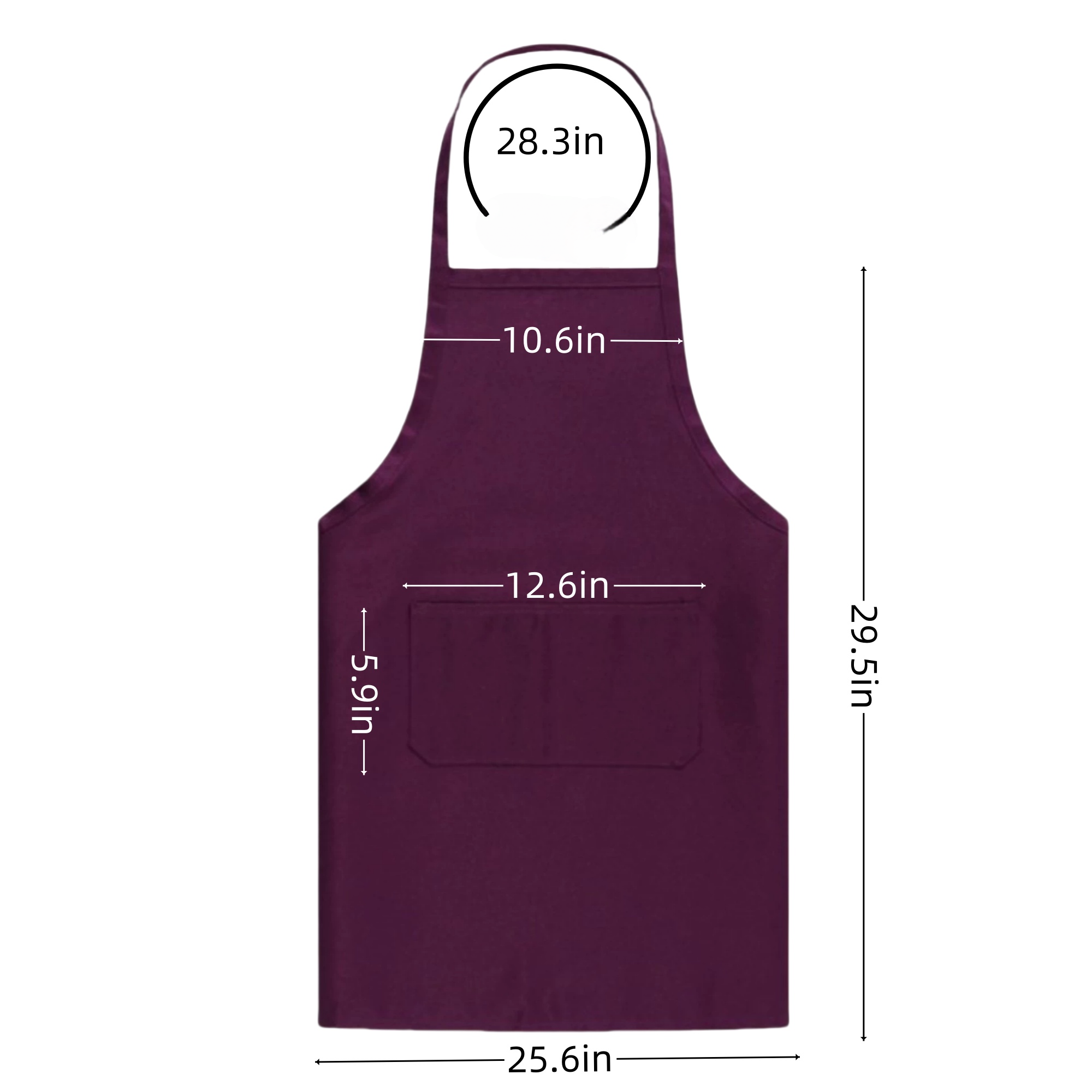 Adjustable Kitchen Apron With Pockets 5