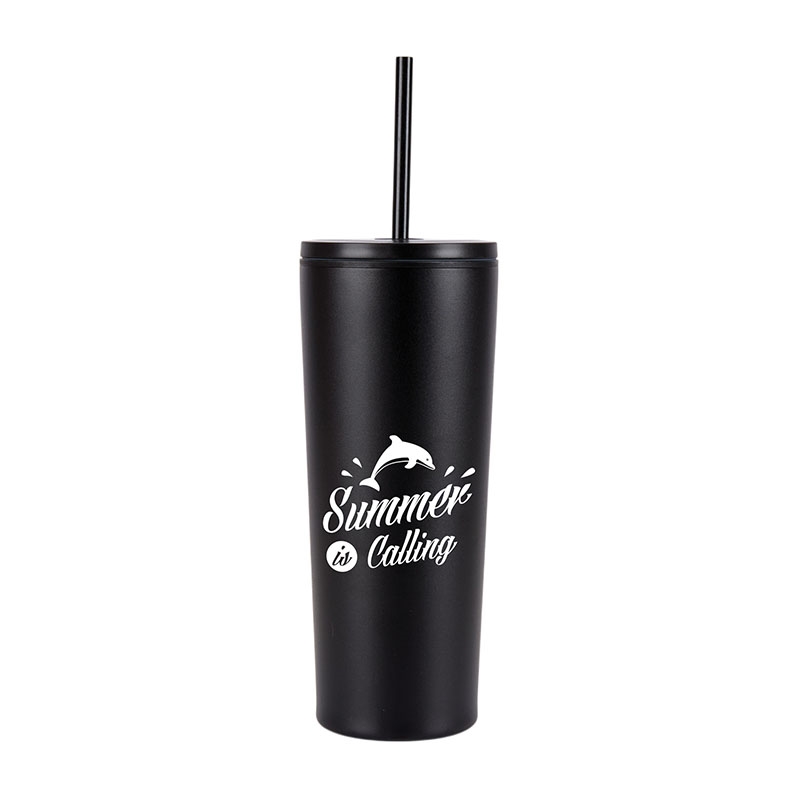 Bayard 24 oz. Double Wall Steel/PP Liner Straw Tumbler 13