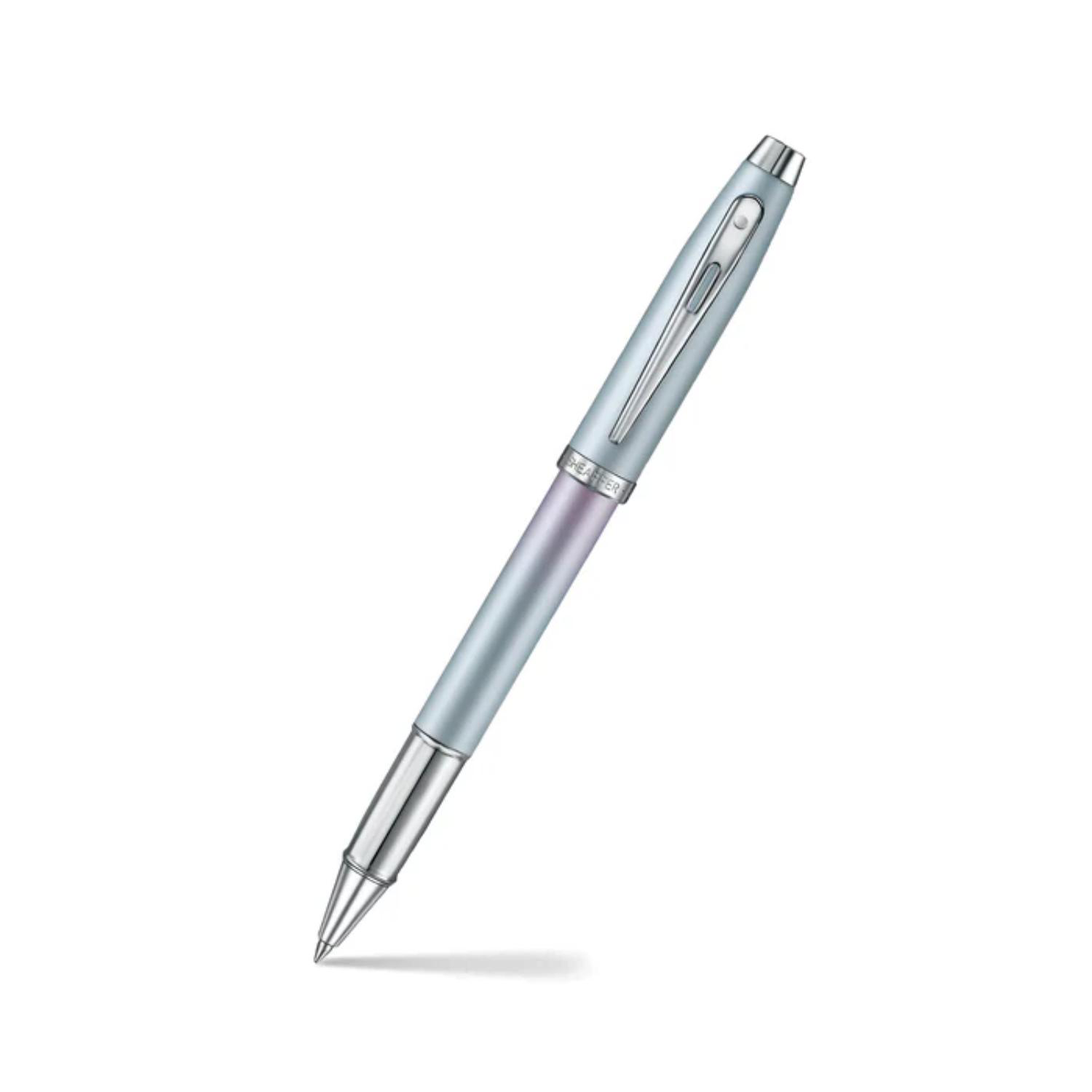 SHEAFFER® 100 9376 Expressions Blue and Pink Pearlised Gradient Rollerball Pen w/ Gift Box 8
