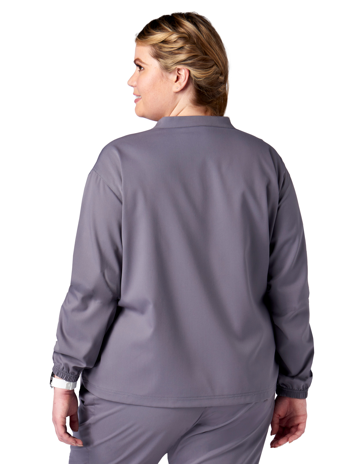 Meta Scrubs - Unisex 2-Pocket Zip Front Jacket 2