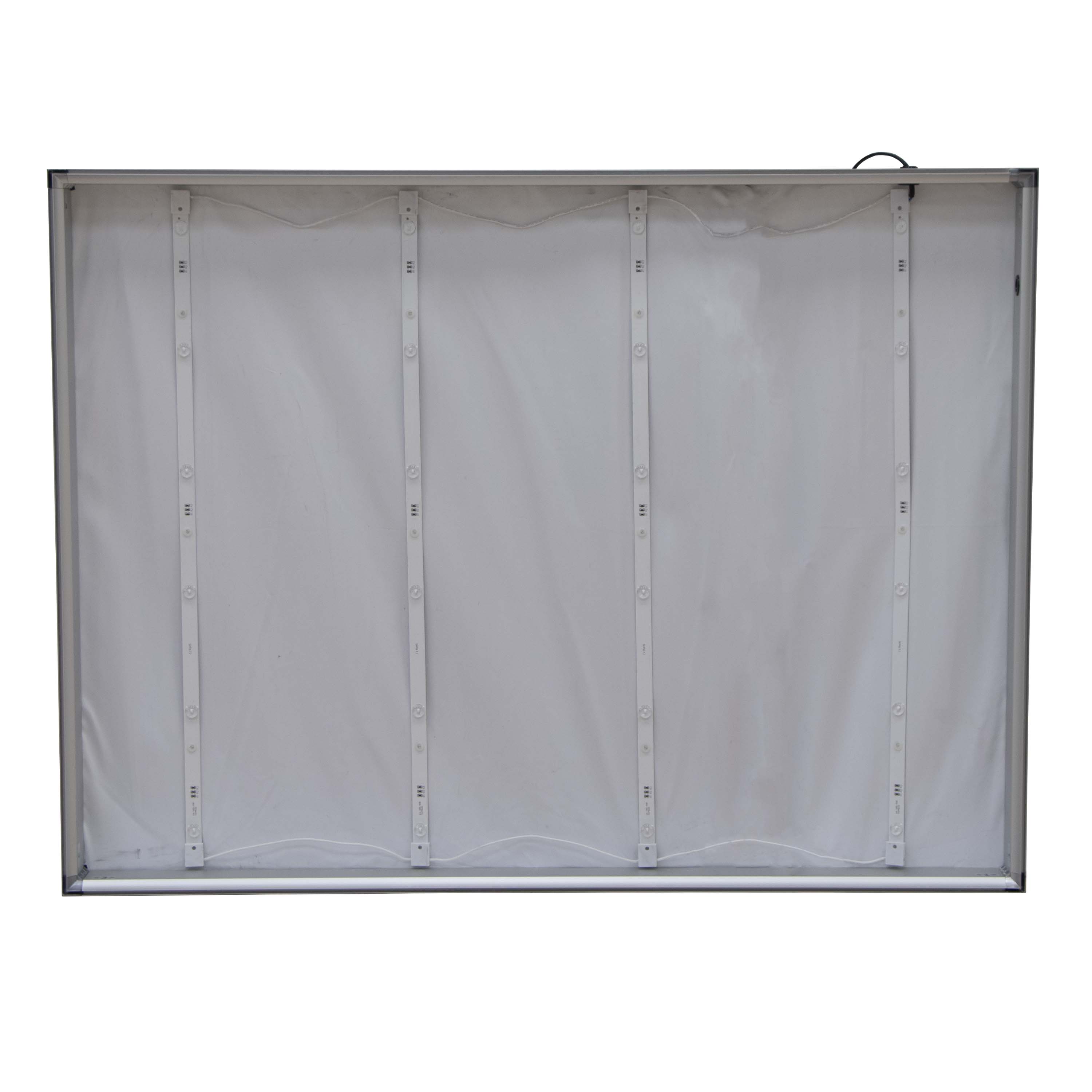 30" x 40" Standard SEG Glo Wall Mount Hardware 5
