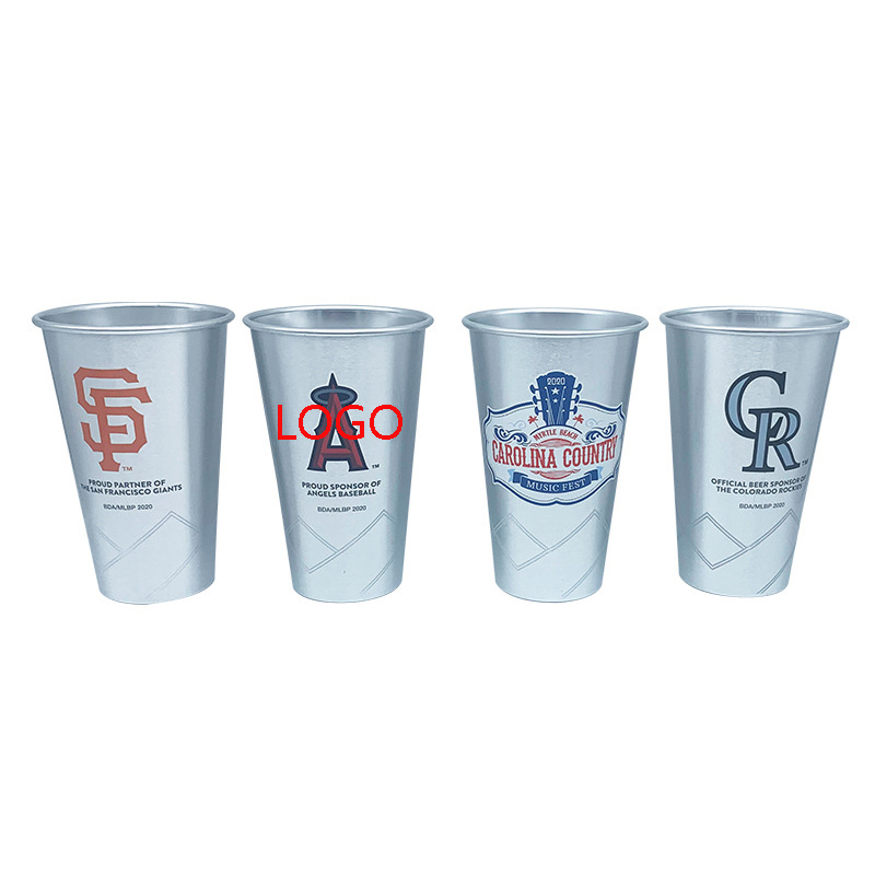 22 Ounces Aluminum Bar Mugs Cold-Drink Tumblers 2