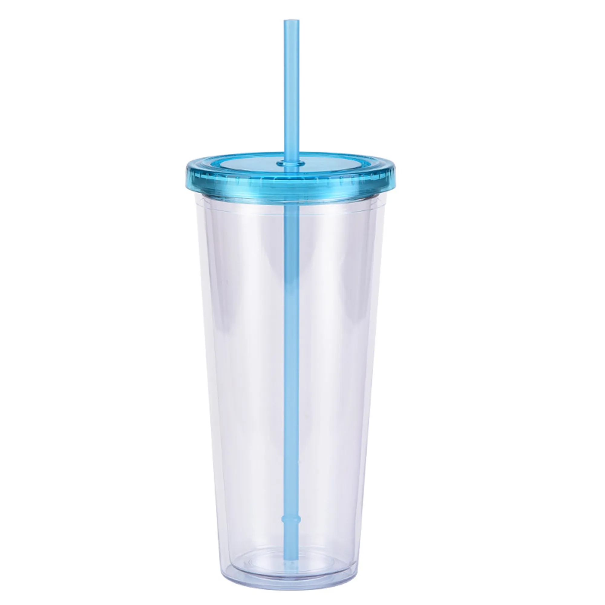 Custom 24oz AS Plastic Straw Cup 10