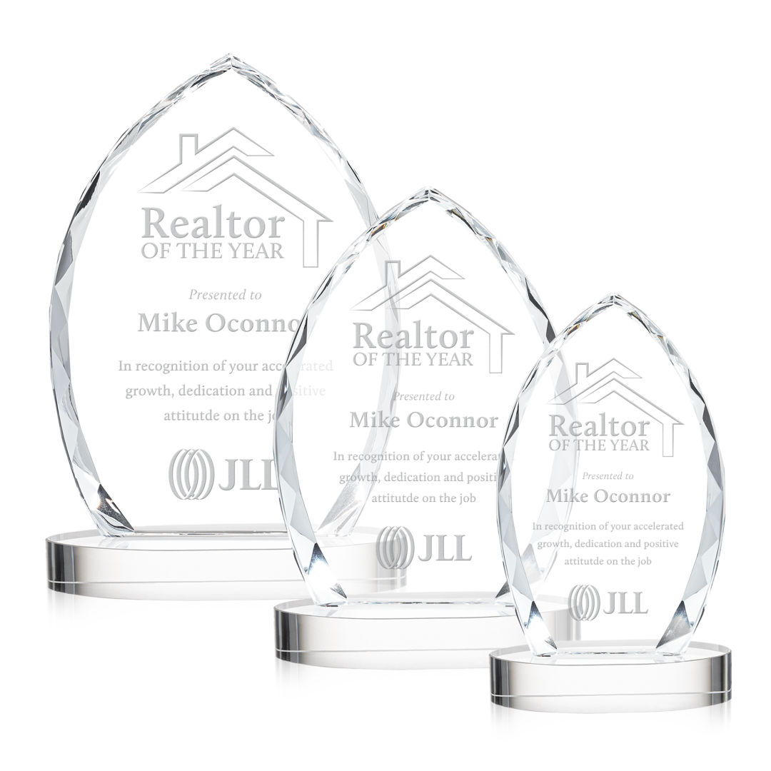 Wilton Award on Alberton Base - Amber