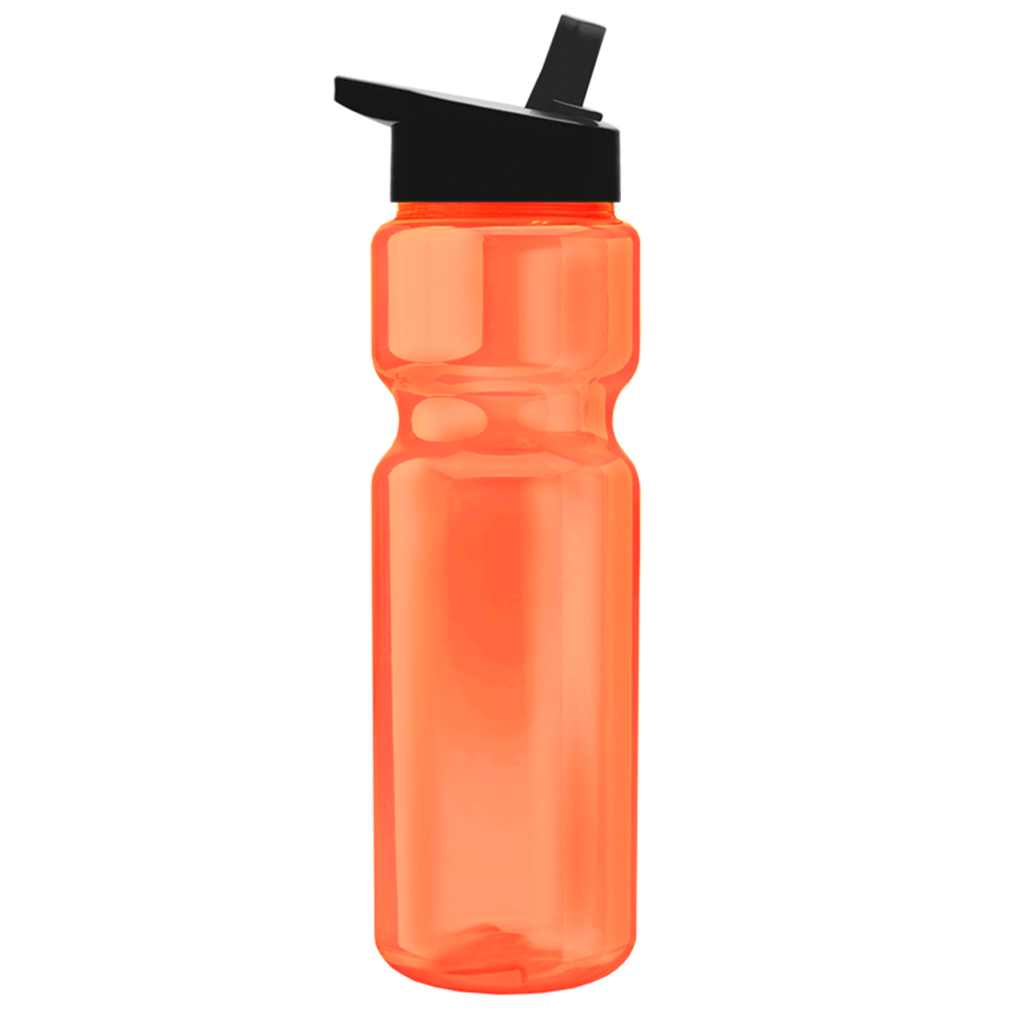 Champion - 28 oz. Transparent Bottle with Flip Straw Lid 22