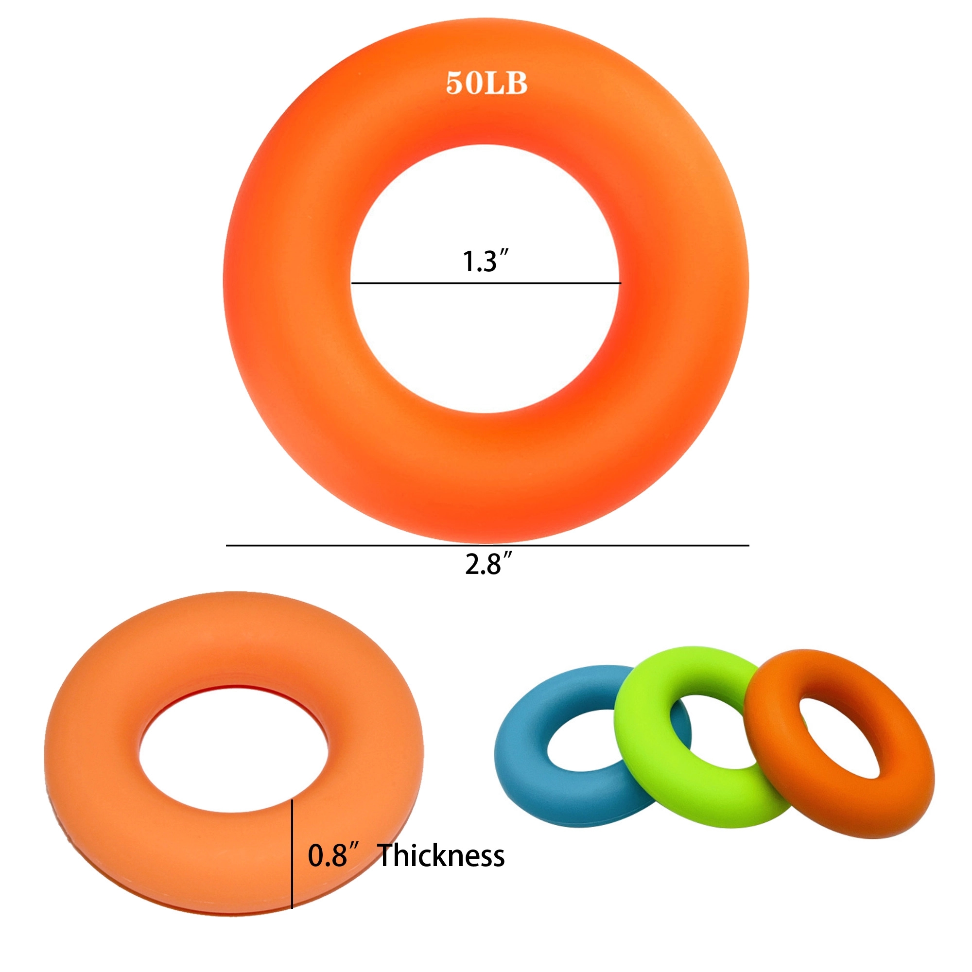 Silicone Hand Grip Strengthener 9