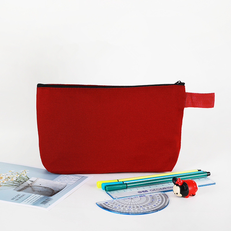 Multipurpose Canvas Zipper Pouch 10