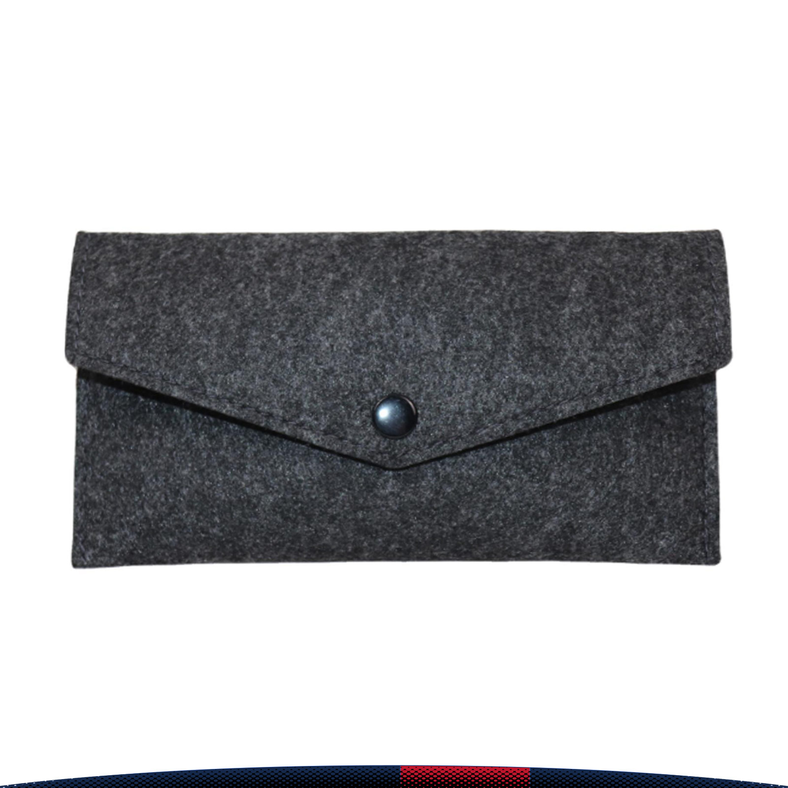 Felyra Snap-Closure Felt Glasses Pouch 10