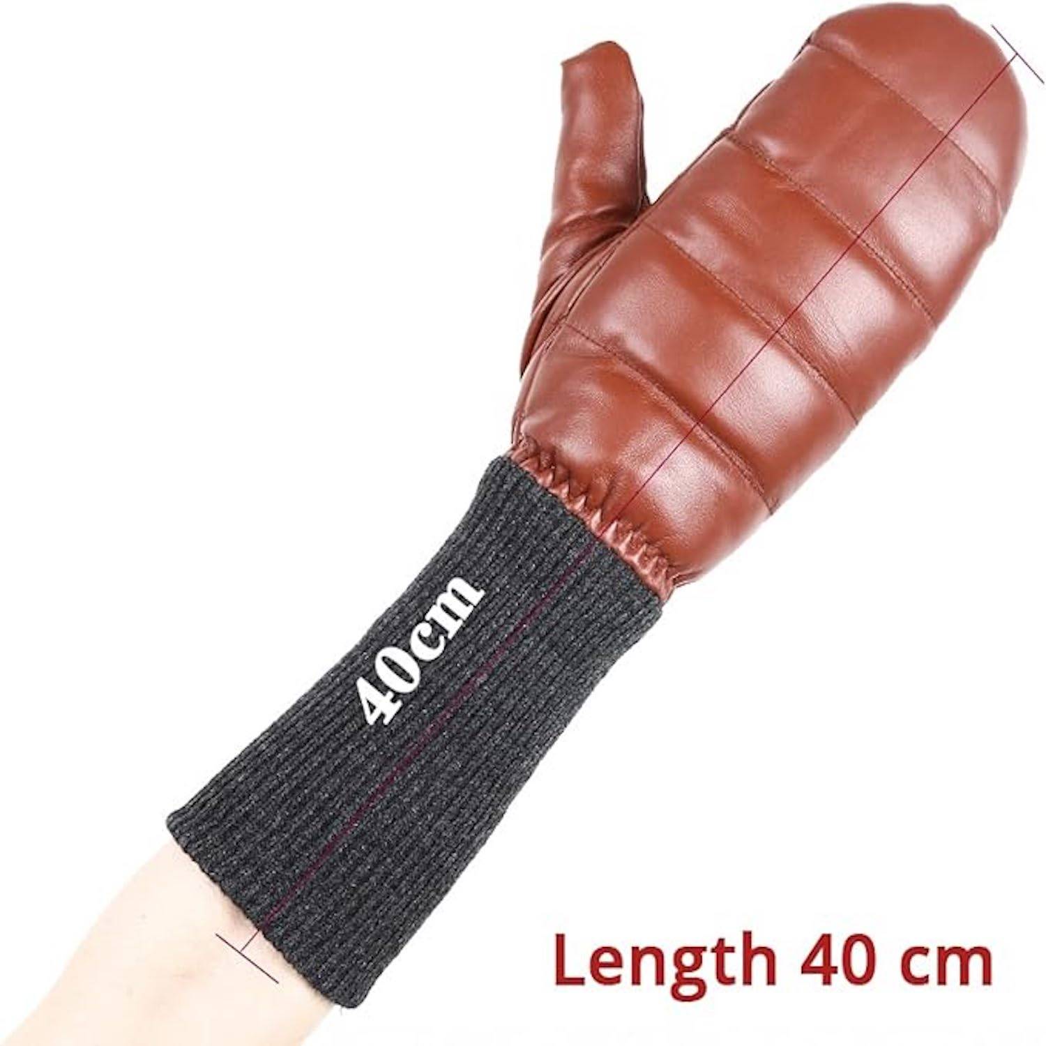Women Sheepskin Leather Gloves 3