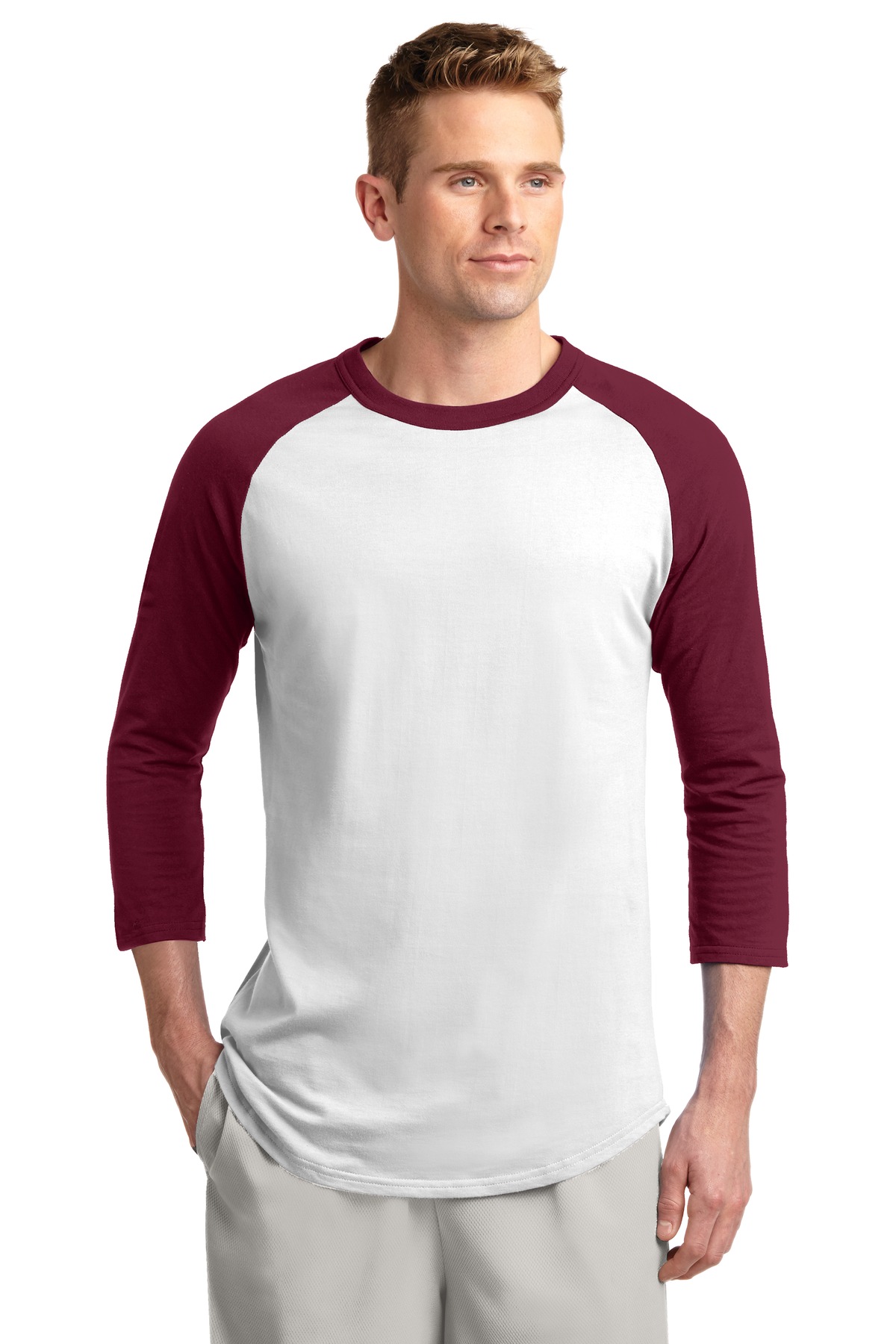 Sport-Tek Colorblock Raglan Jersey. T200 3