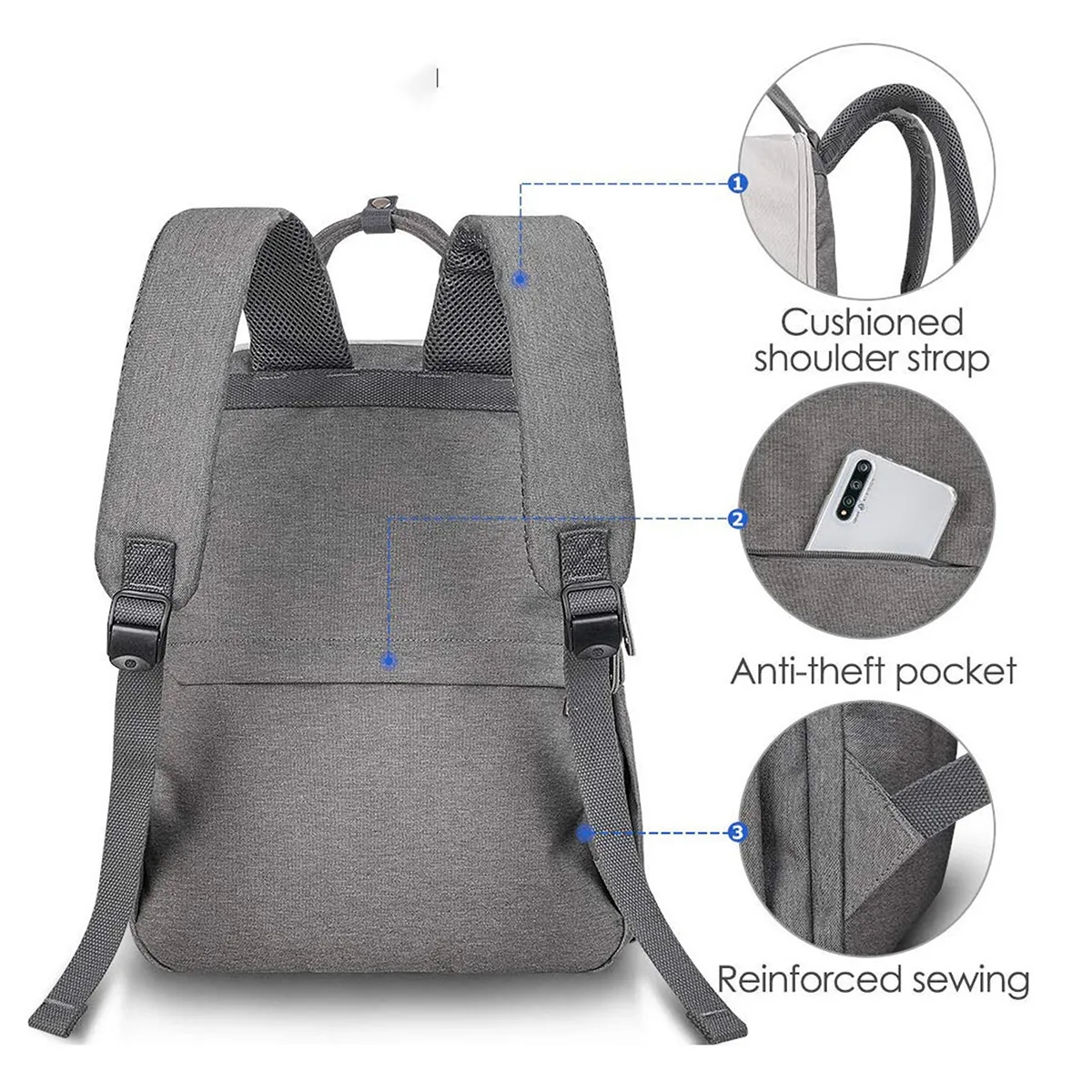 Multifunction Waterproof Travel Diaper Totes Bag Backpack 2