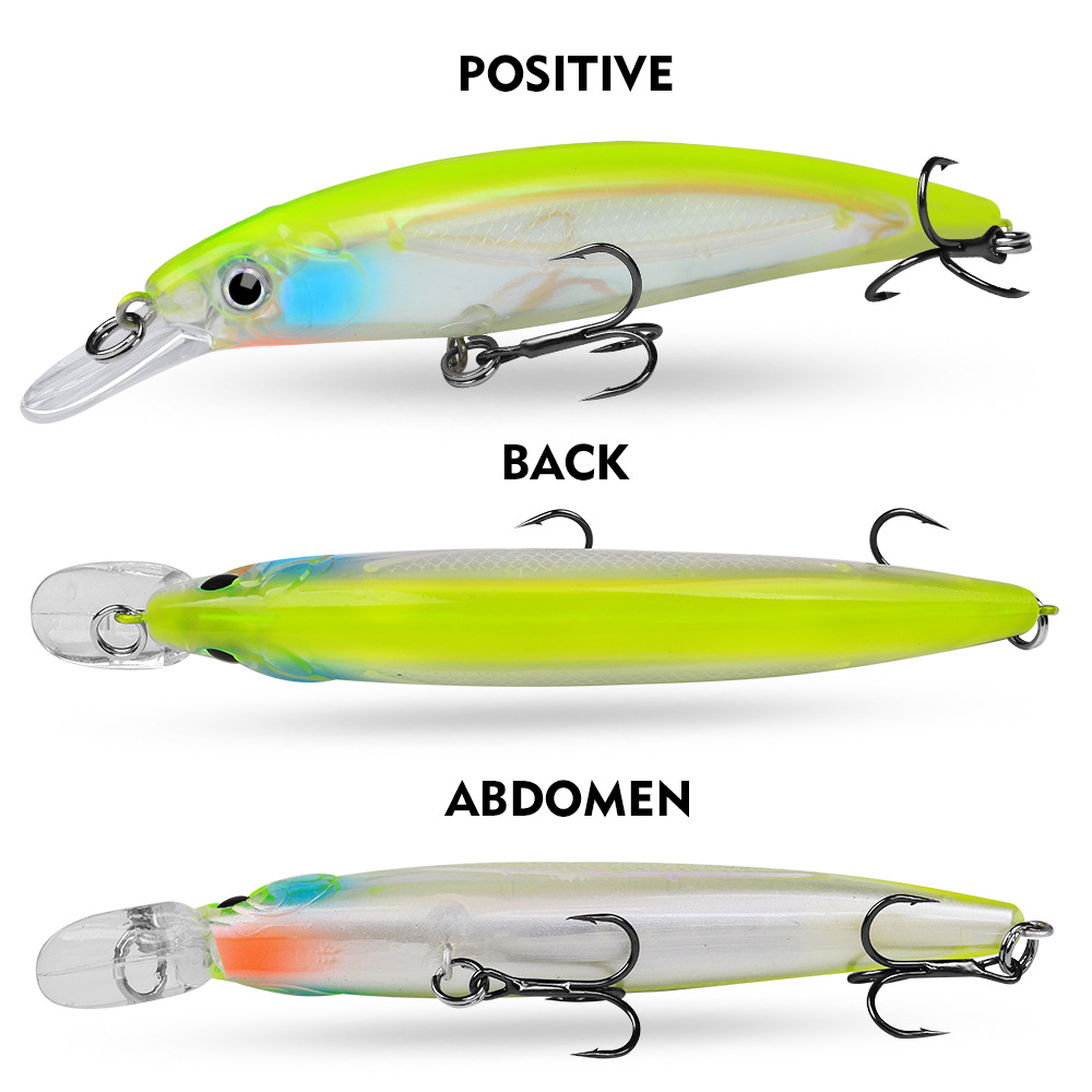 Minnow Suspending Shallow Diving Crankbait 7