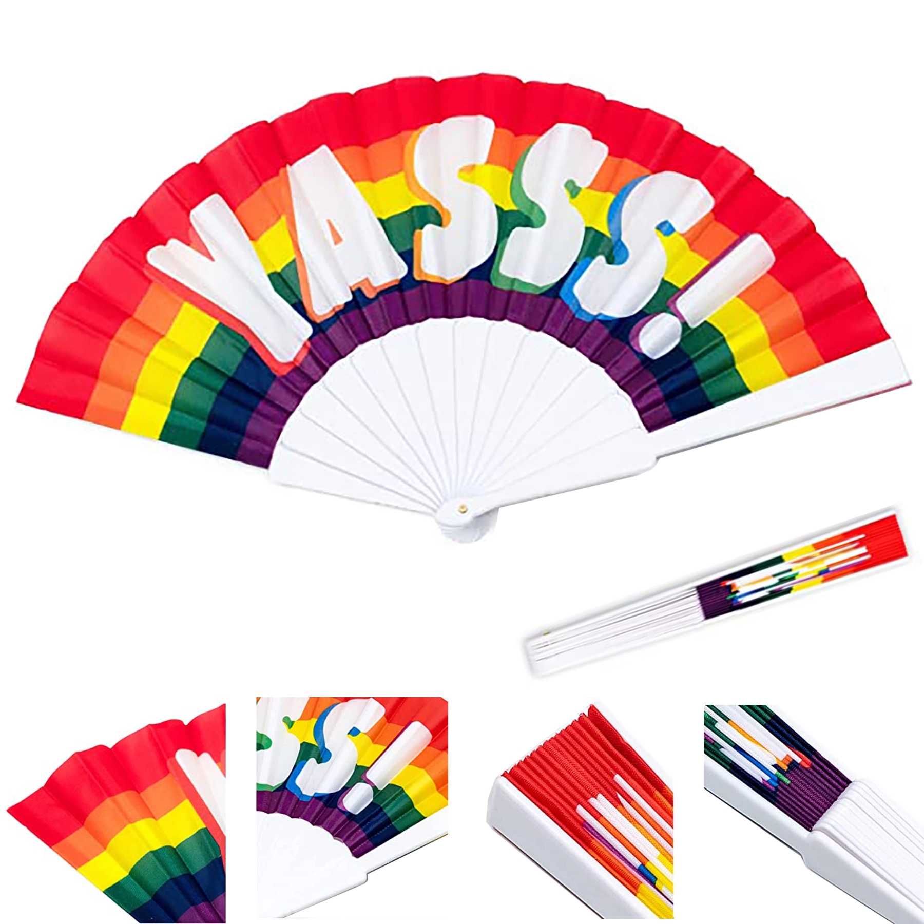 Heat Transfer Printing Folding Fan 2