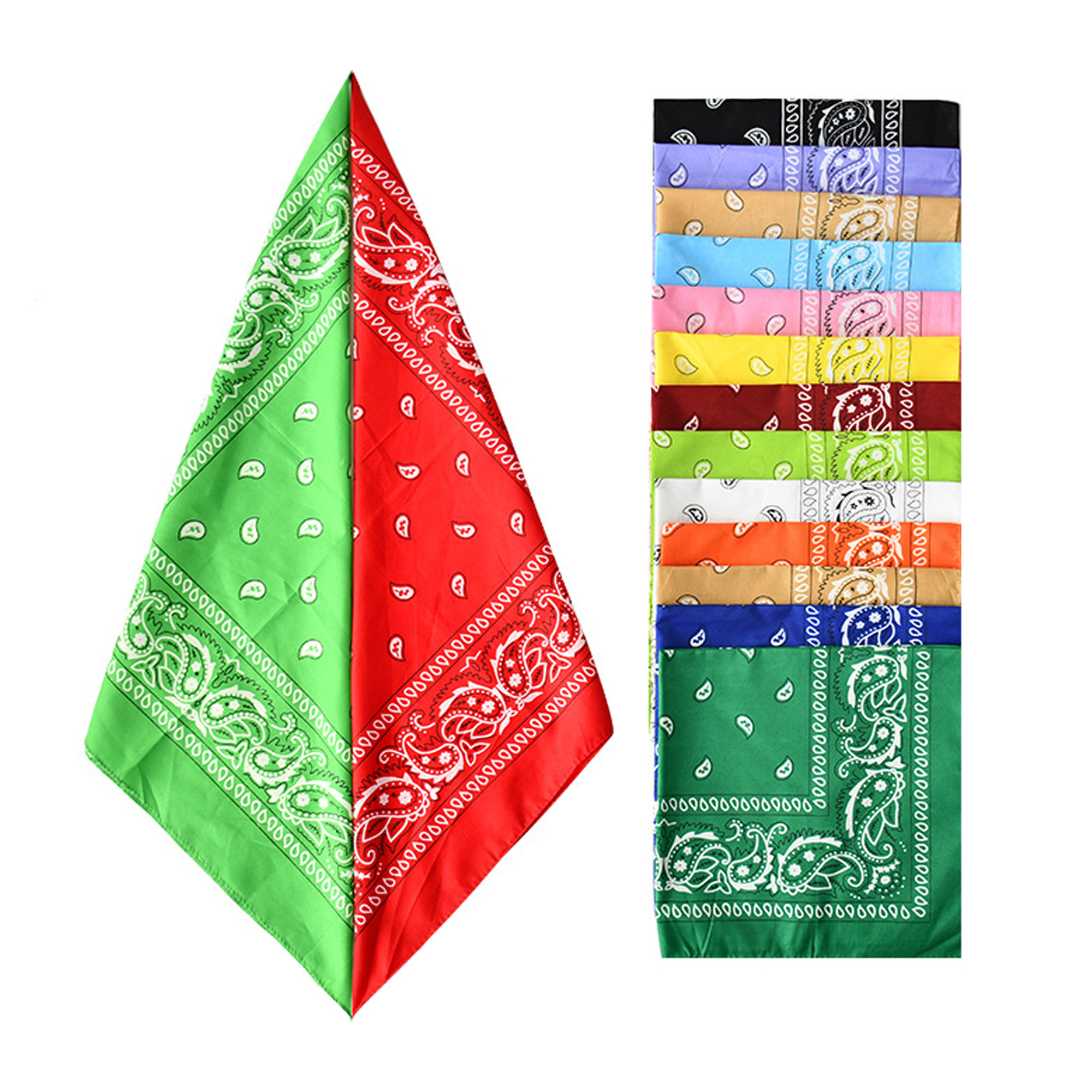 Bandanna Square Scarf 2