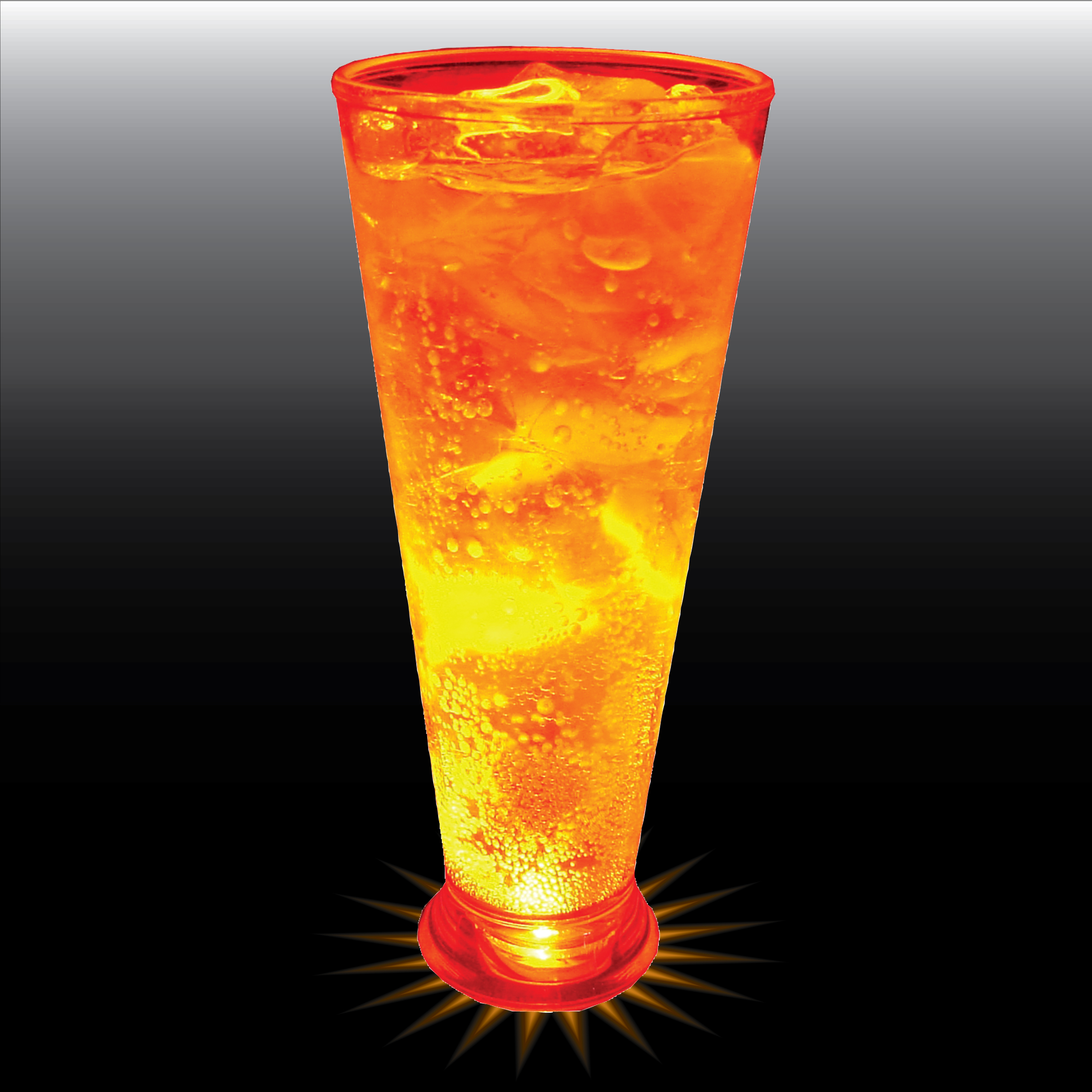 12oz Light Up Tall Flared Plastic Pilsner Cup 2