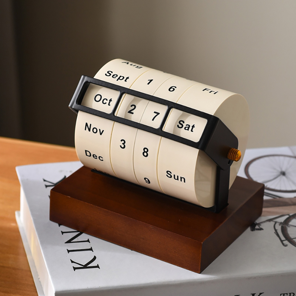 Rotary Perpetual Desk Calendar 3