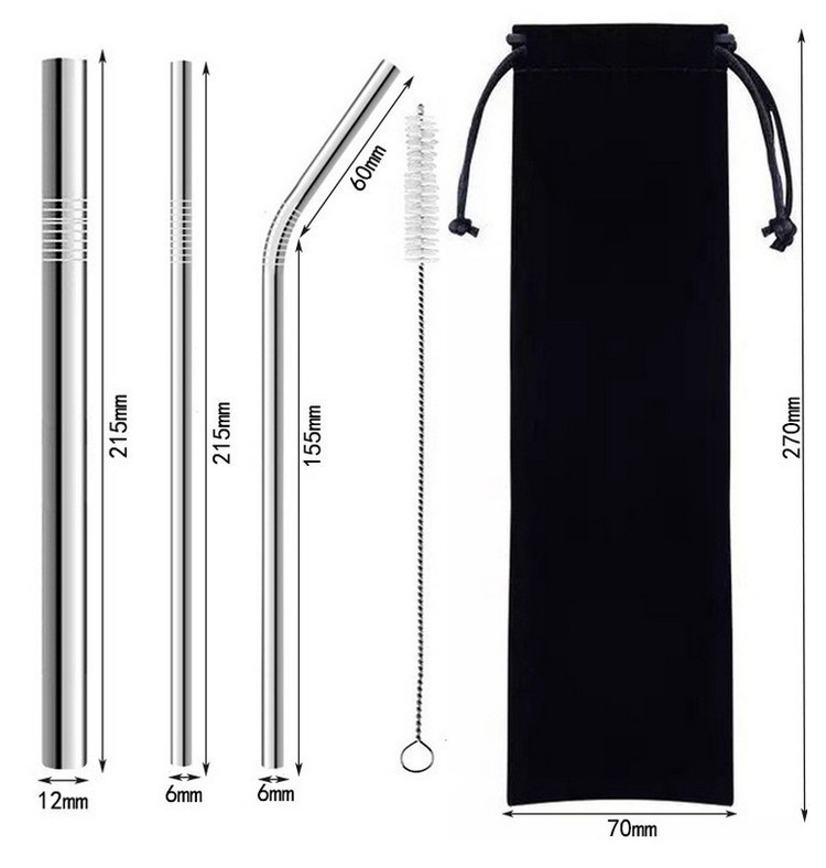 Stainless Steel Straw Kit 3