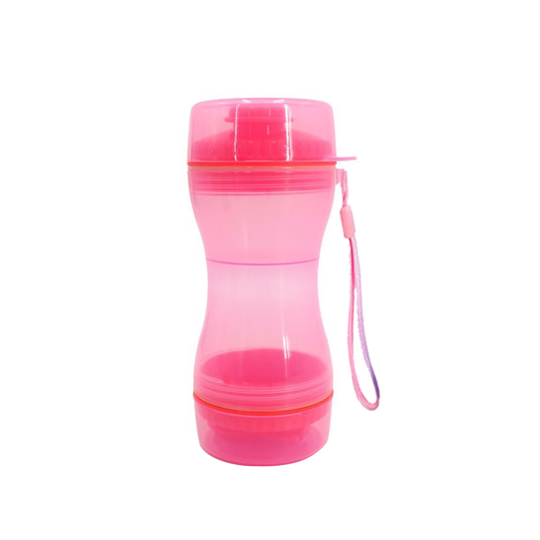 2-in-1 Pet Food Water Bottle with Bowl 6