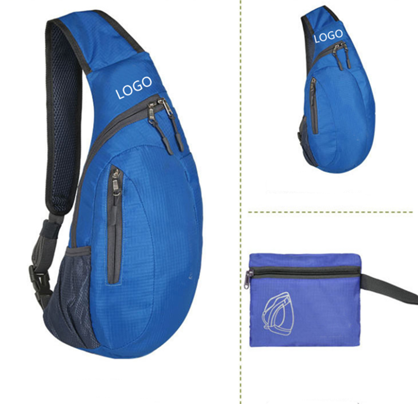 Men/Women Foldable Sling Bags/Shoulder Chest Backpack /Crossbody Daypack for Cycling Walking Hiking 2