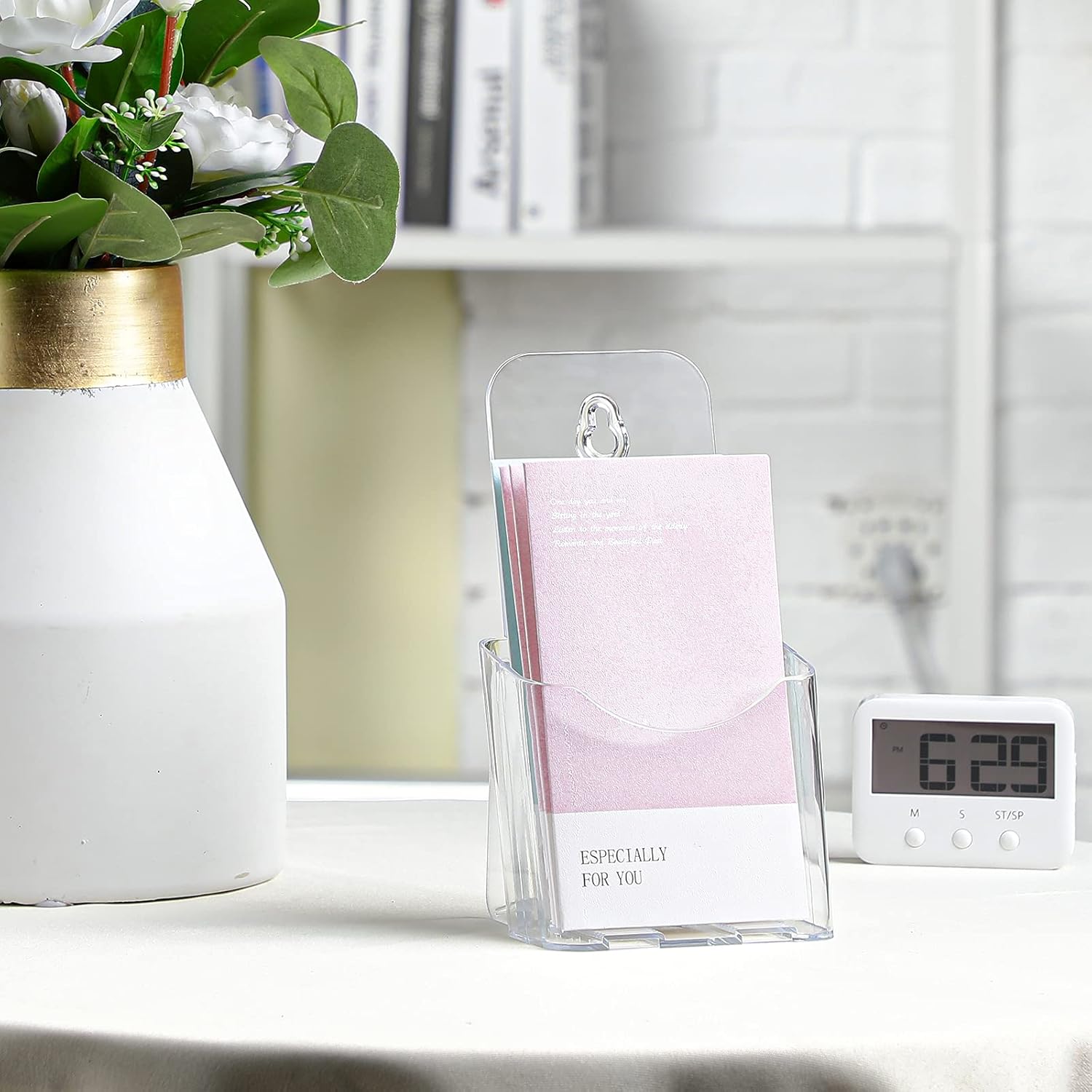 Acrylic Brochure Holder Stand Pamphlet Holder 4