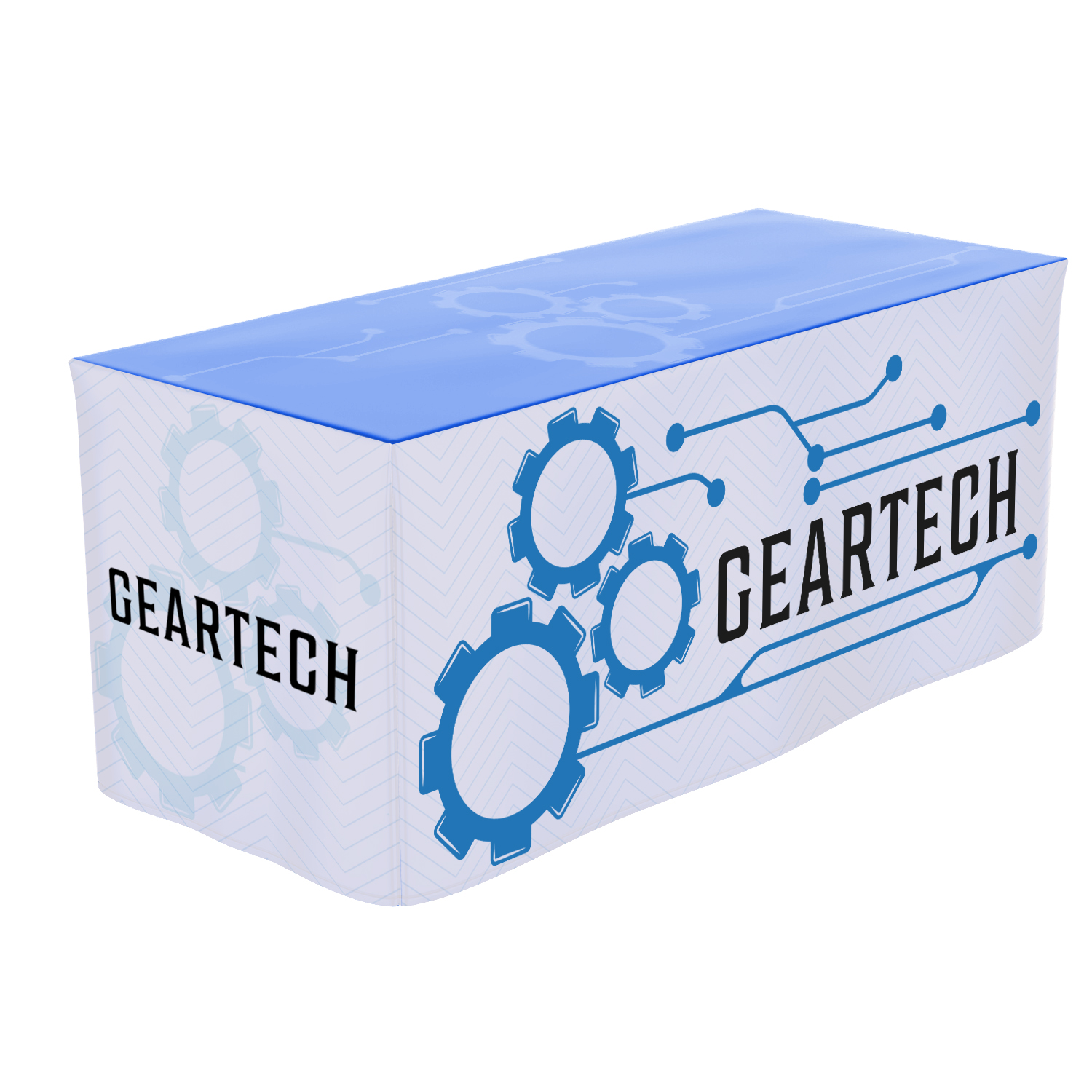 4' Premium Fitted Table Cover (Closed Corners)