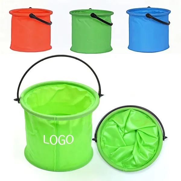 Portable Water Bucket with Collapsible Design and Handle 6
