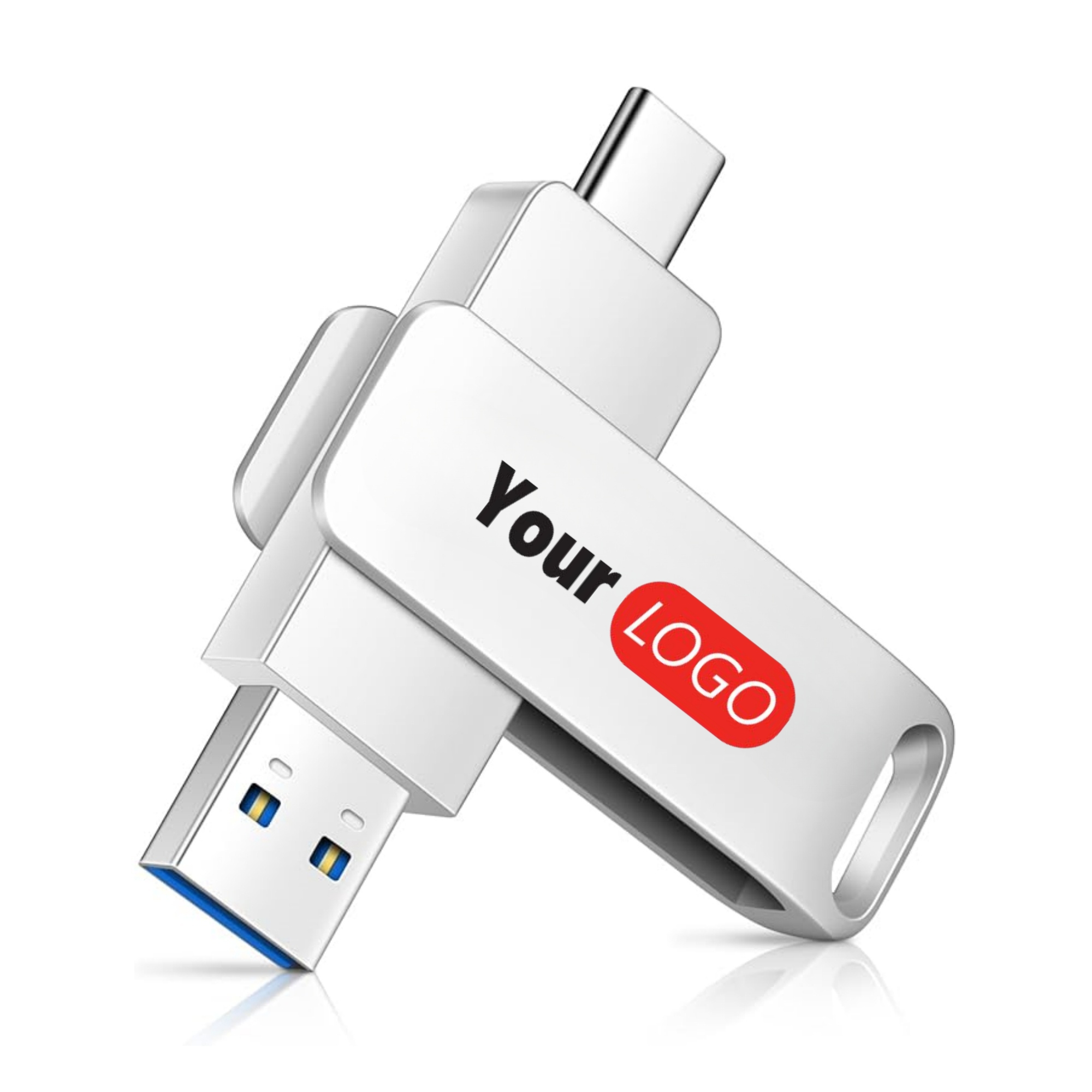Thumb Drive 2 In 1 USB Drive With Type C 2
