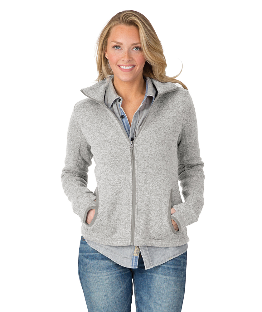 Women's Heathered Fleece Jacket 67