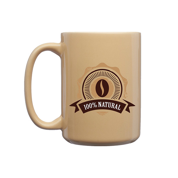 Ceramic Full Color Photo Sublimation Mug, 15 oz. 3