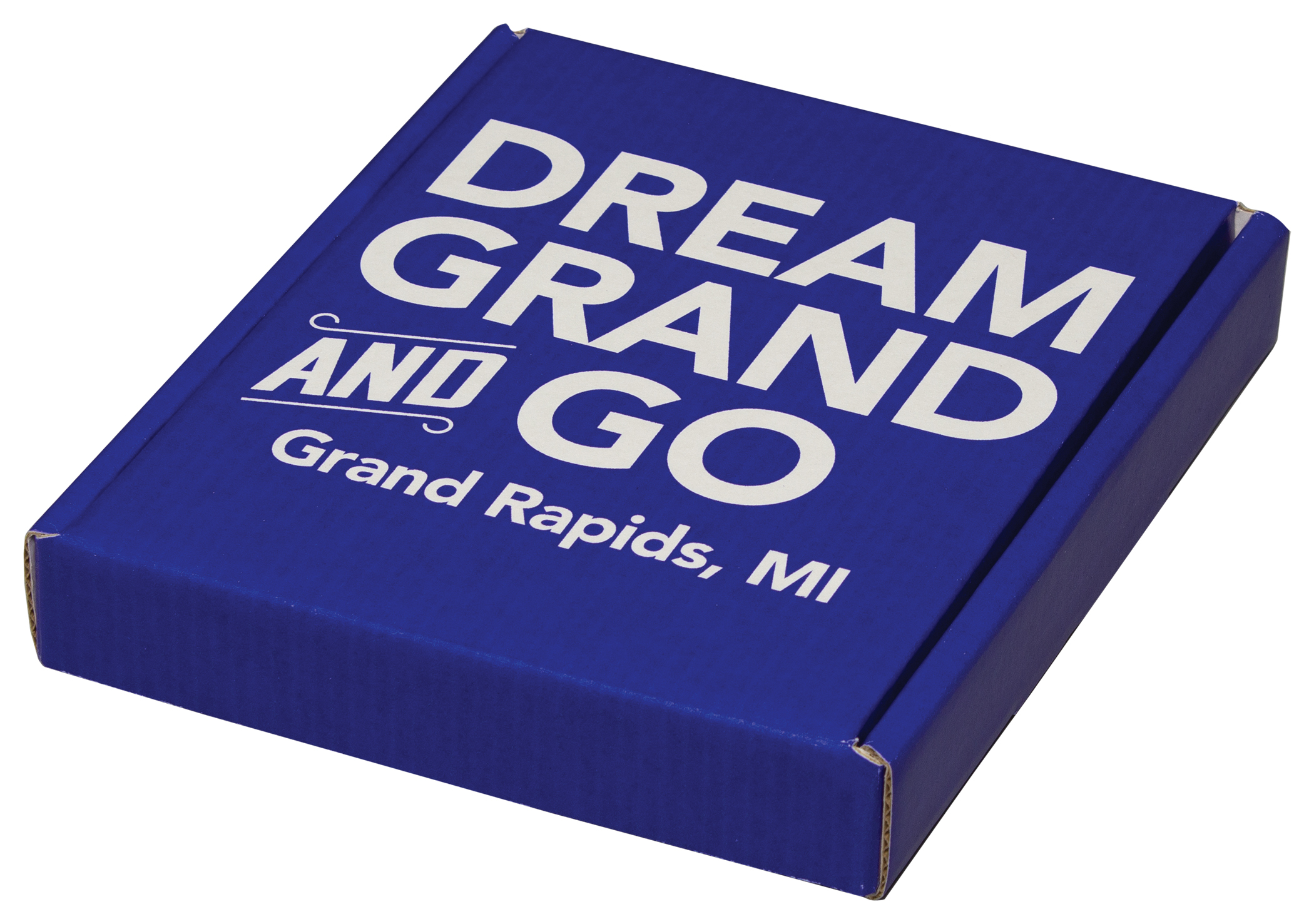 5 1/4" x 6 1/4" x 1" - E-Flute Outside Tuck Box 2