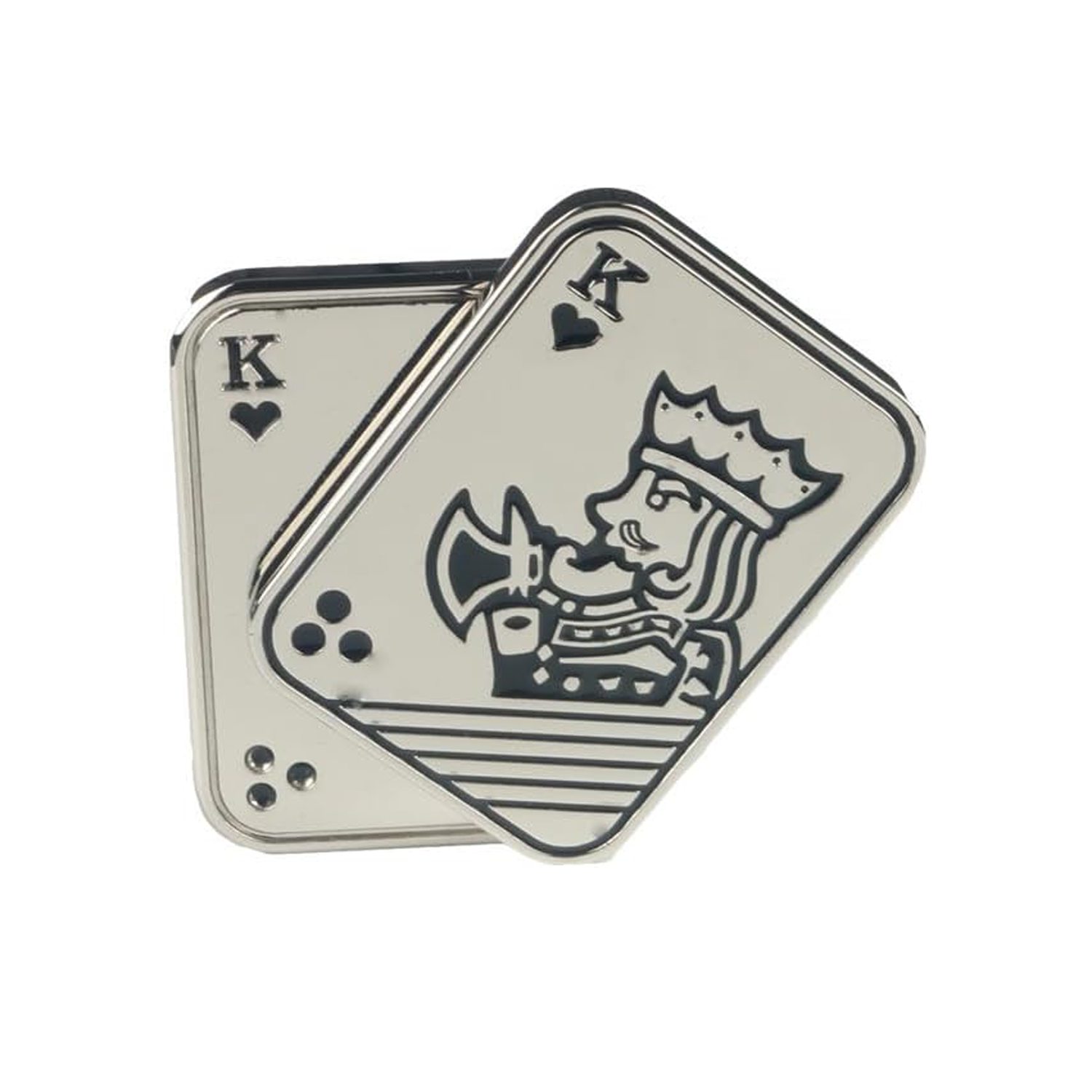 Magnetic Metal Poker Push Card Fidget Slider Toy 5