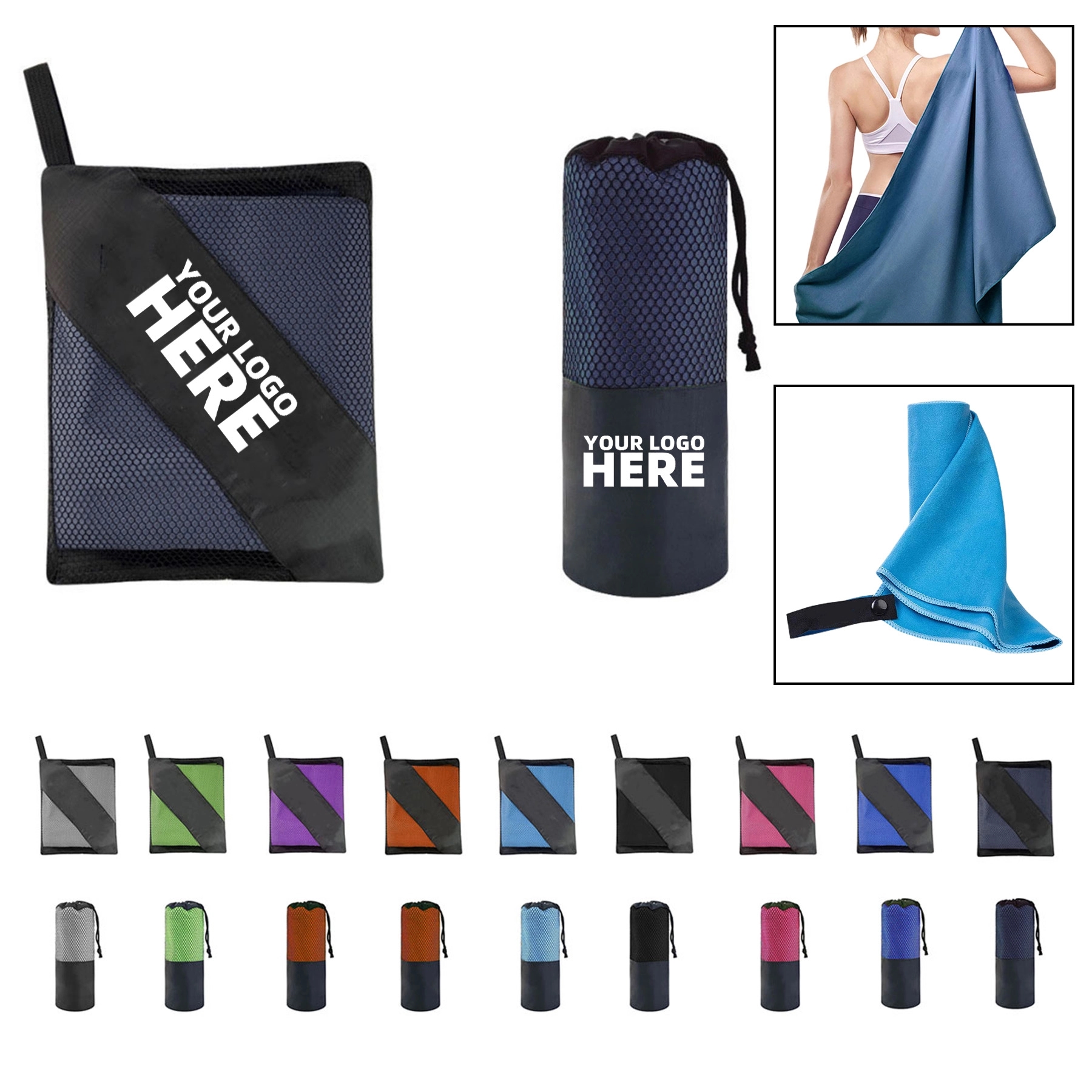 Microfiber Travel Fast Drying Lightweight Towel 7