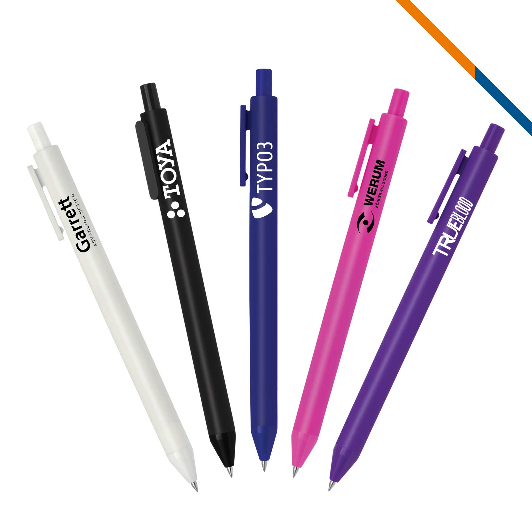 Cono Rubberized Plastic Pen 2